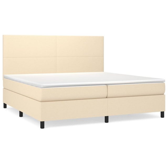 vidaXL Boxspringbett Bett Boxspringbett mit Matratze Stoff (200 x 200 cm, C günstig online kaufen