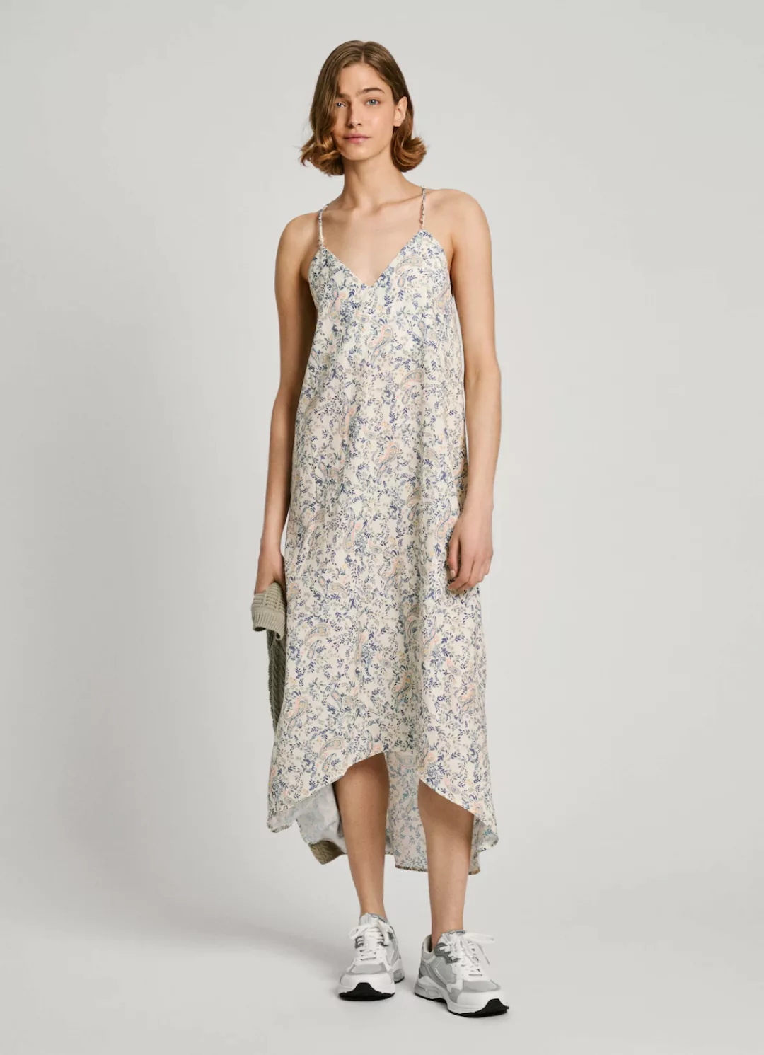 Pepe Jeans Spaghettikleid MOLLY mit Paisley-Print günstig online kaufen