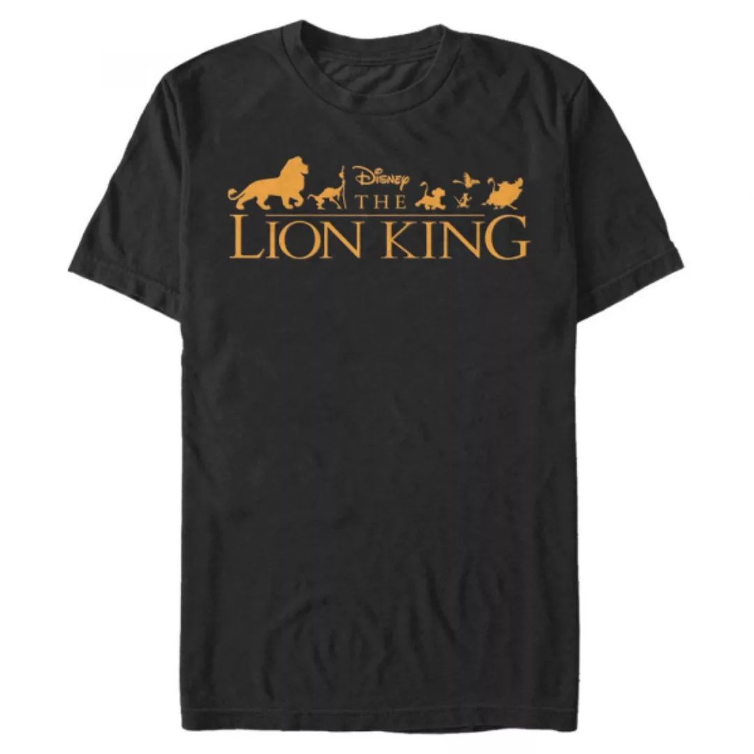Disney - Der König der Löwen - Gruppe Film Logo - Männer T-Shirt günstig online kaufen