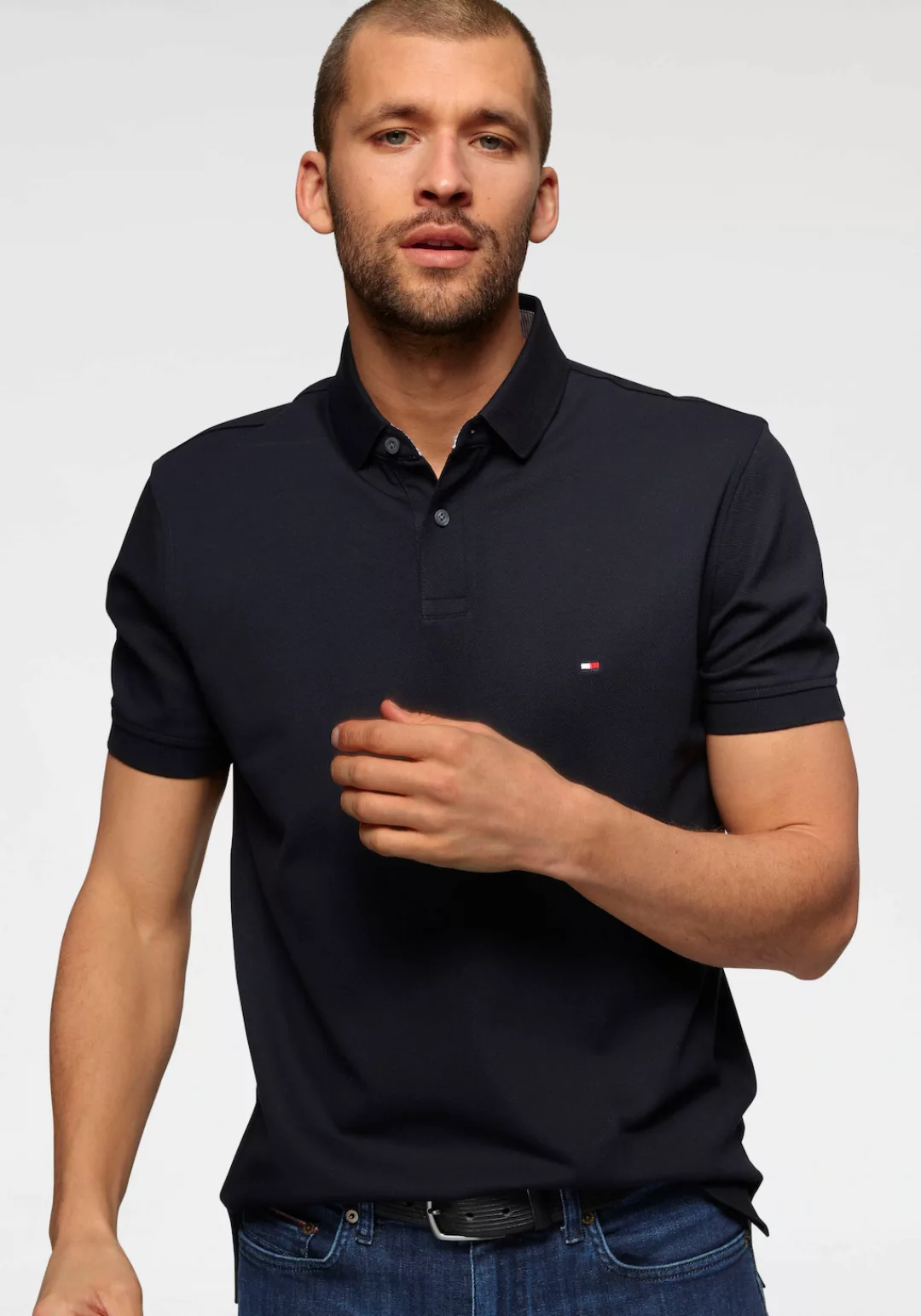 Tommy Hilfiger Poloshirt 1985 REGULAR POLO aus hochwertiger Baumwoll-Piqué- günstig online kaufen