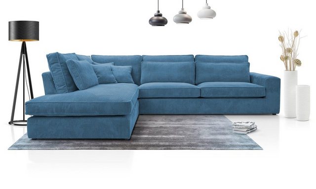 Beautysofa Ecksofa PARMA Die Lieferung beinhaltet die Lieferung in die Wohn günstig online kaufen