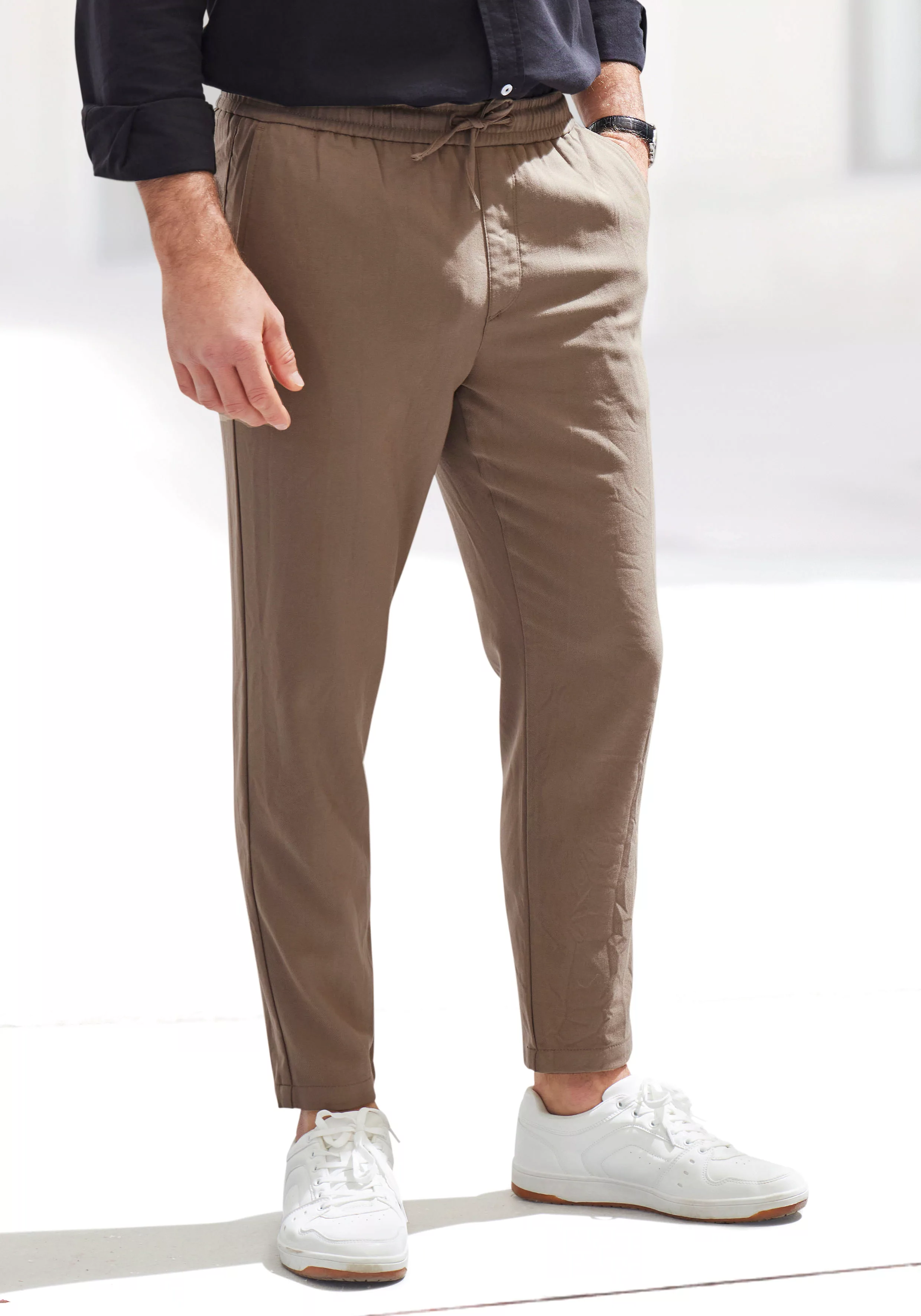 John Devin Jogger Pants "Jogg Pants", Slim Fit, aus leichter Webqualität günstig online kaufen