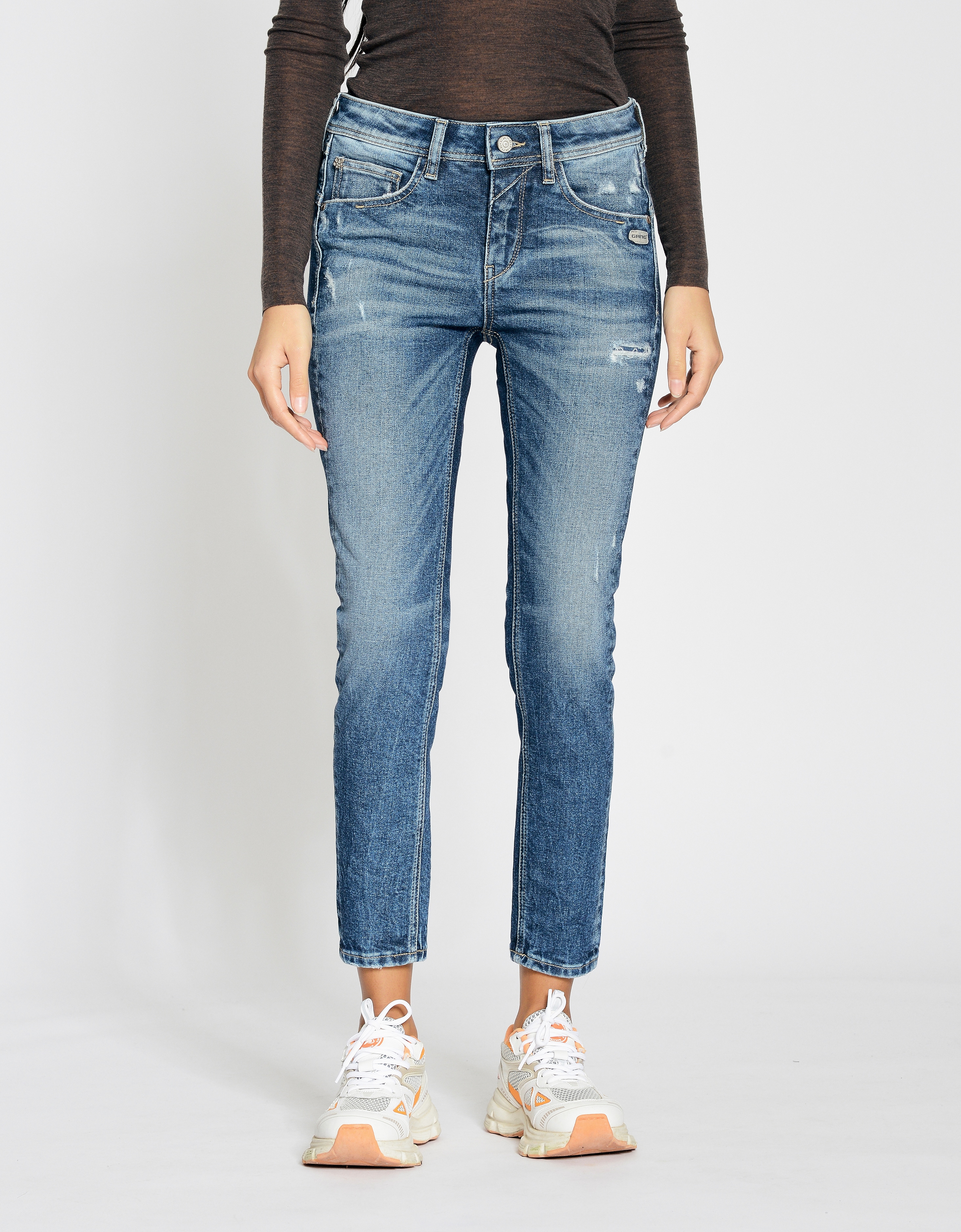 GANG Relax-fit-Jeans 94AMELIE CROPPED in 5-Pocket-Style günstig online kaufen