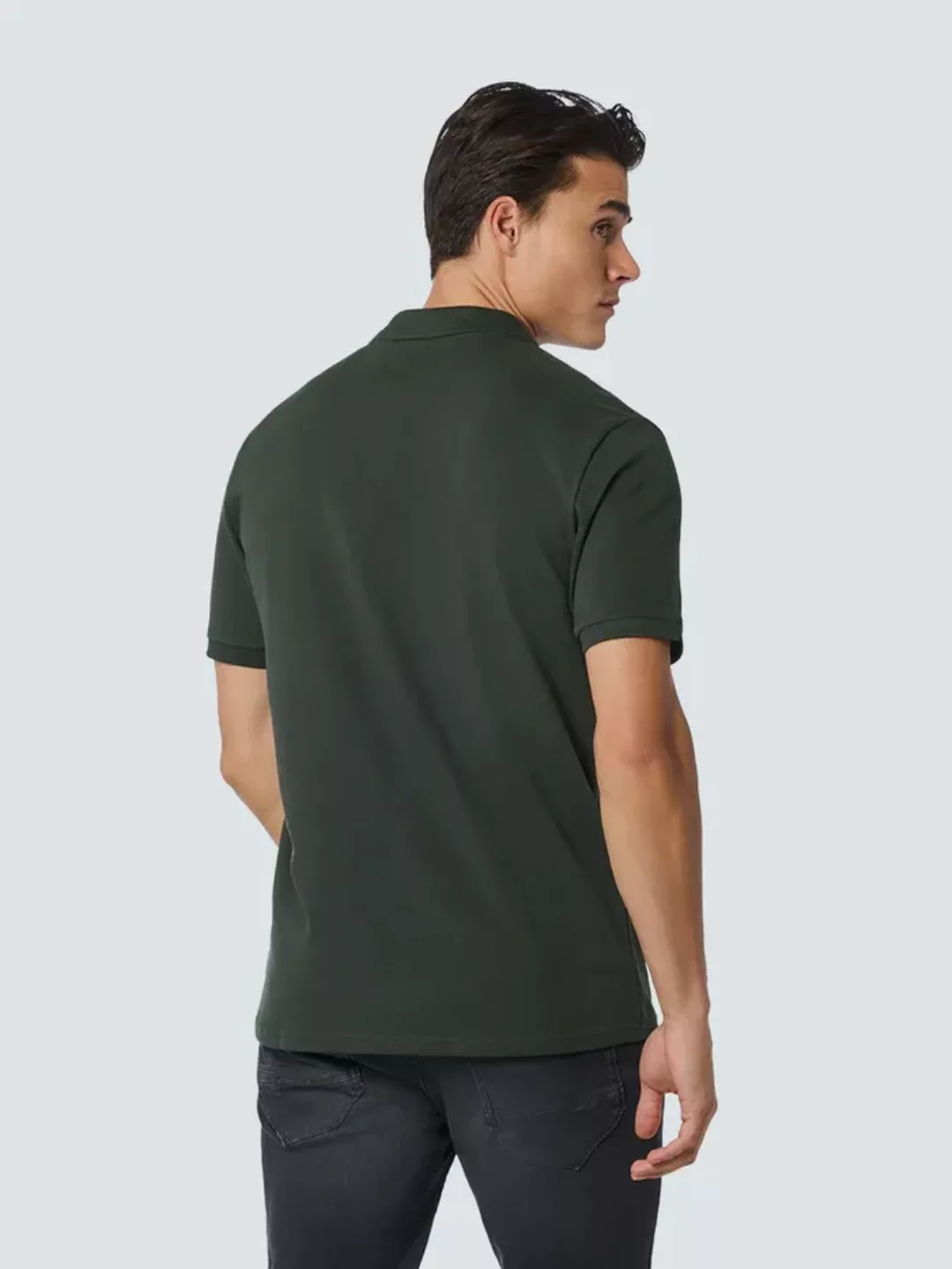No Excess Poloshirt Riva Solid Anthrazit - Größe XL günstig online kaufen
