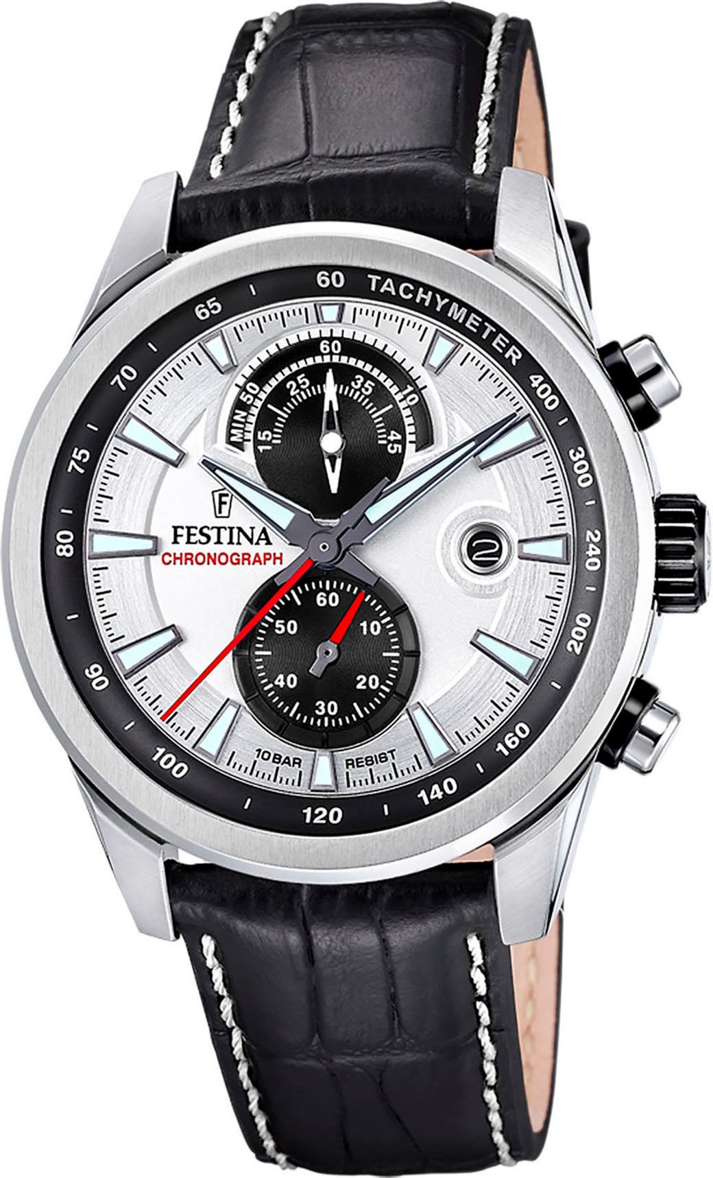 Festina Chronograph Timeless Chronograph F20695/1, Quarzuhr, günstig online kaufen