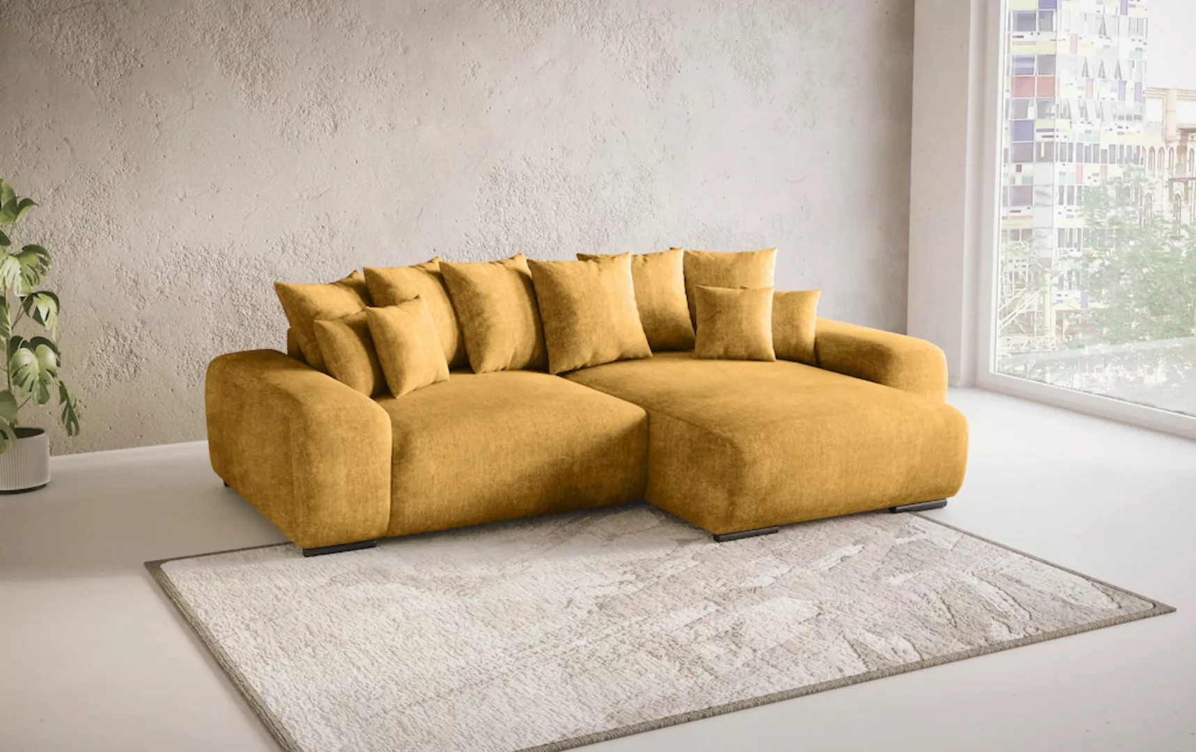 Home affaire Ecksofa "Sundance II, L-Form", mit DuraSpring-Taschenfederkern günstig online kaufen