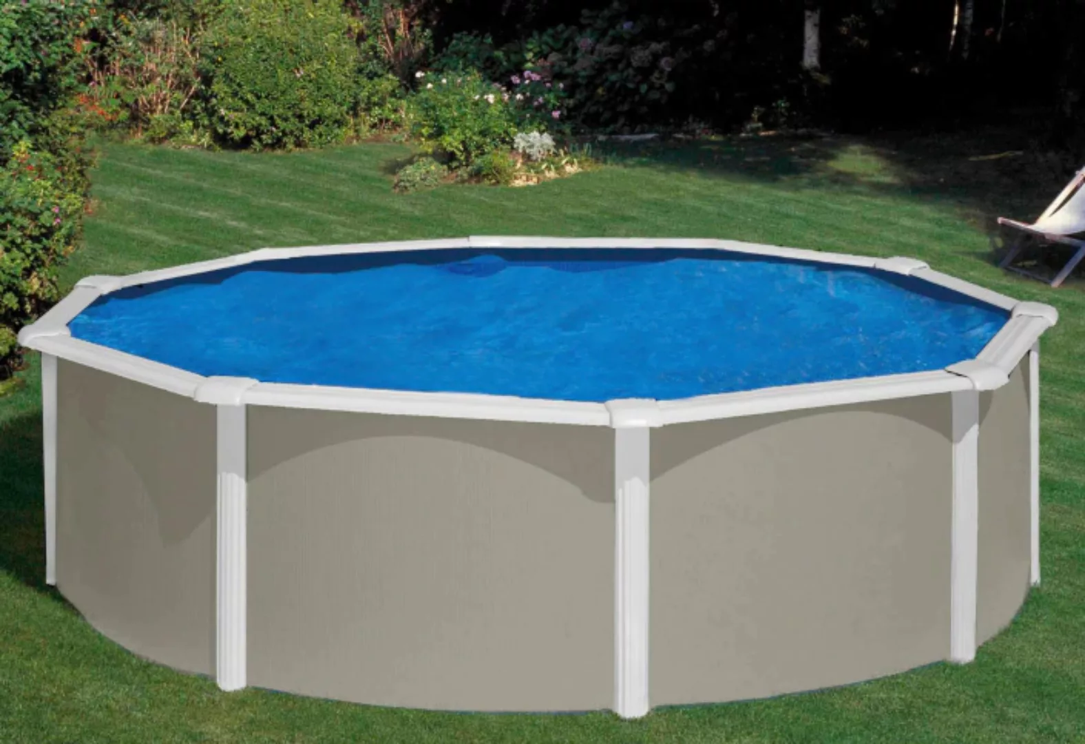 my POOL BWT Rundpool "BELIZE 2", (Komplett-Set, 10 tlg.), Höhe 132 cm, in v günstig online kaufen