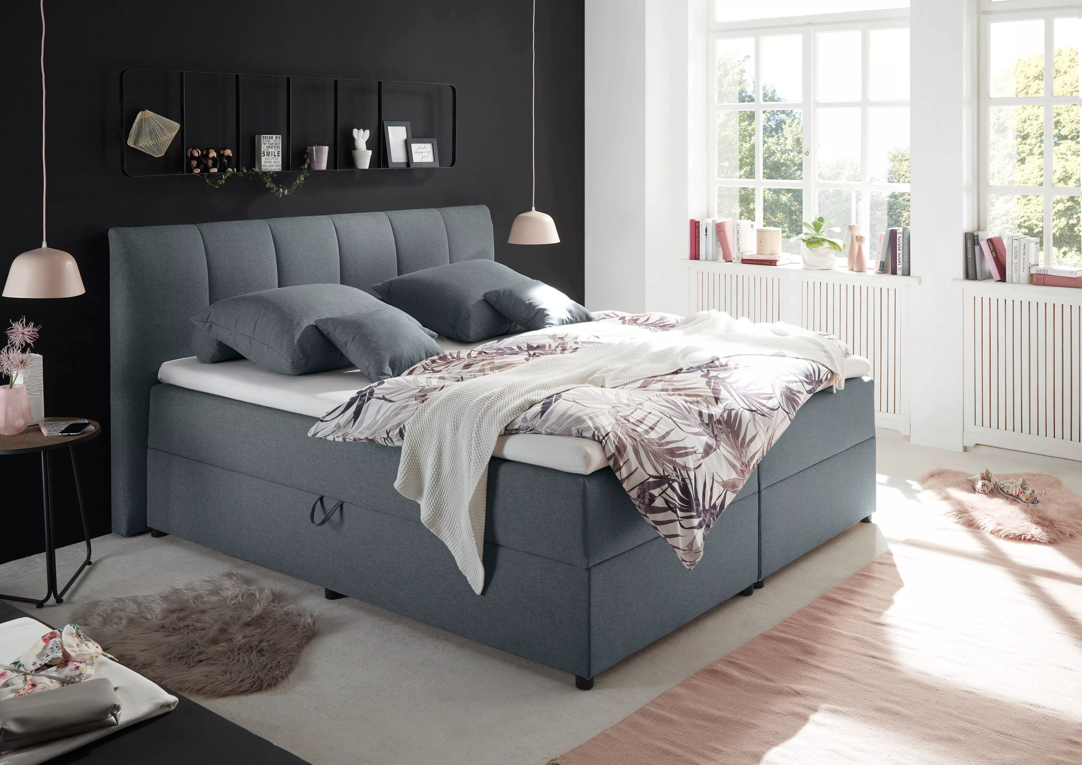 ED EXCITING DESIGN Boxbett "Granada", inkl. Bettkasten und Topper günstig online kaufen