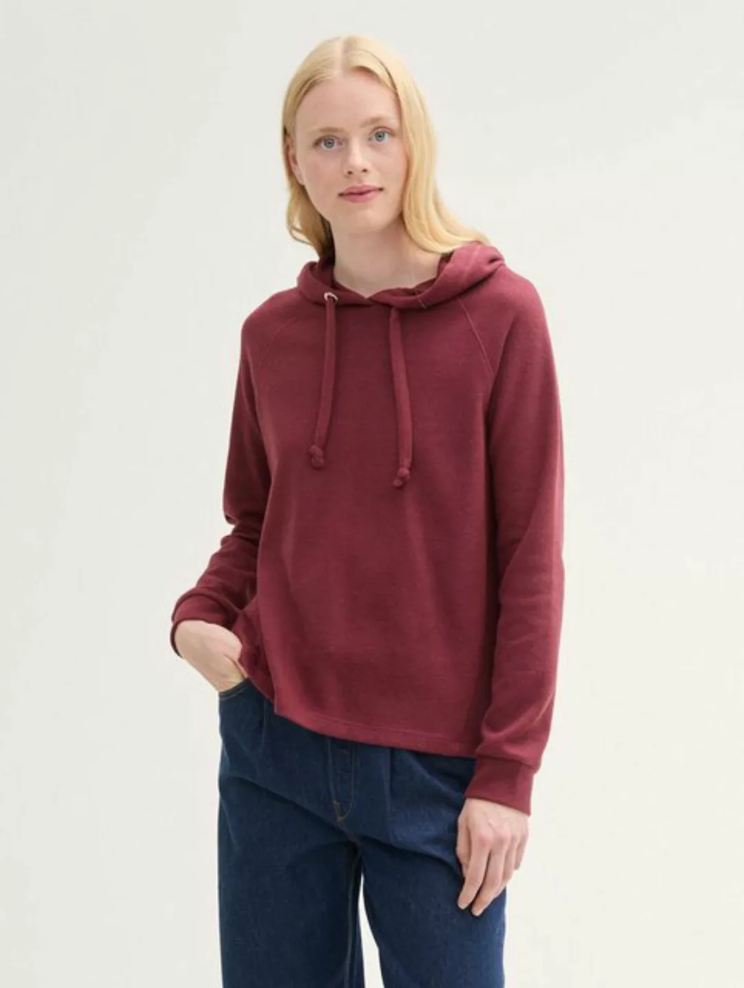 TOM TAILOR Denim Sweatshirt Loose Fit Hoodie günstig online kaufen