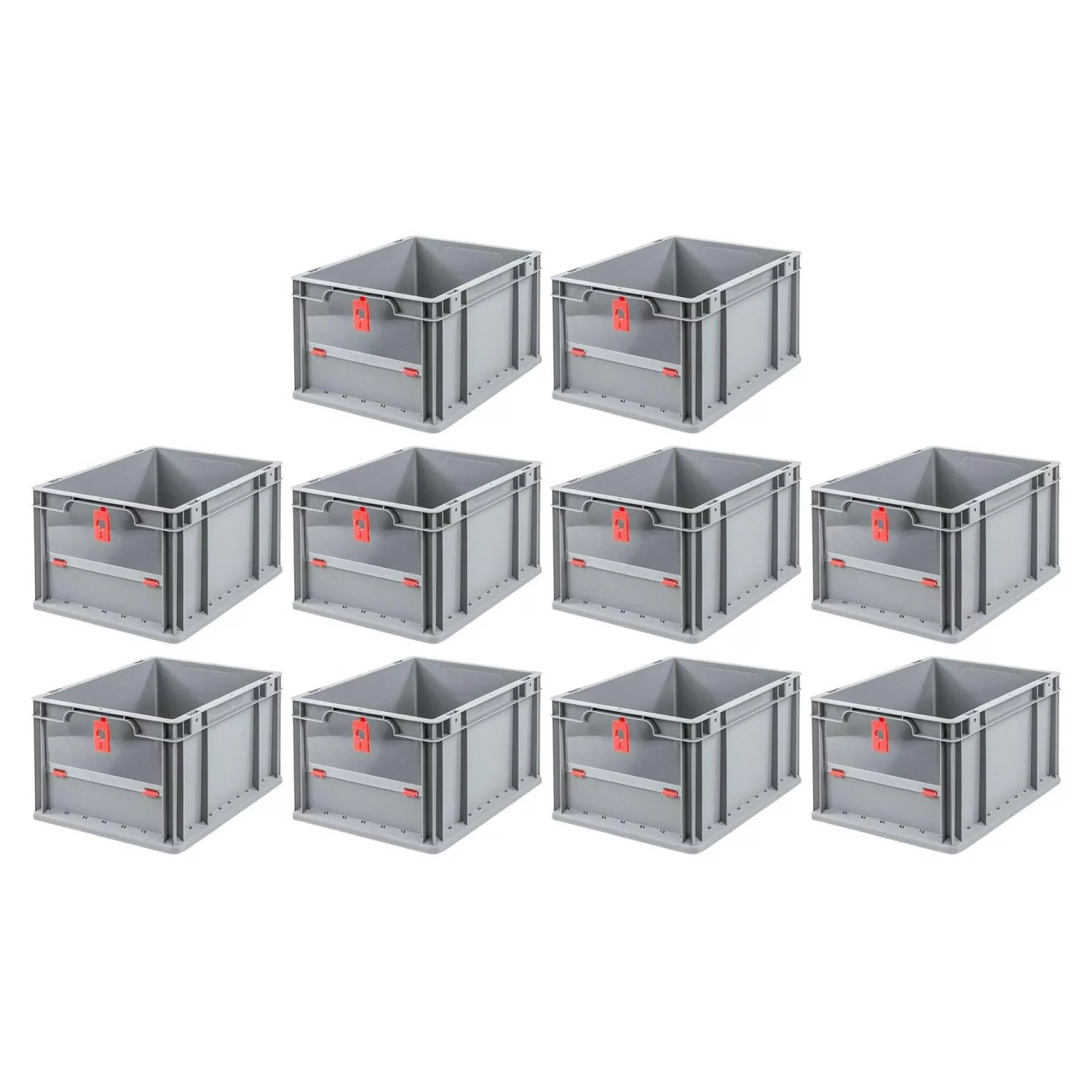 PROREGAL SparSet 10x Eurobox NextGen Insight Cover HxBxT 22 x 30 x 40 20 Li günstig online kaufen