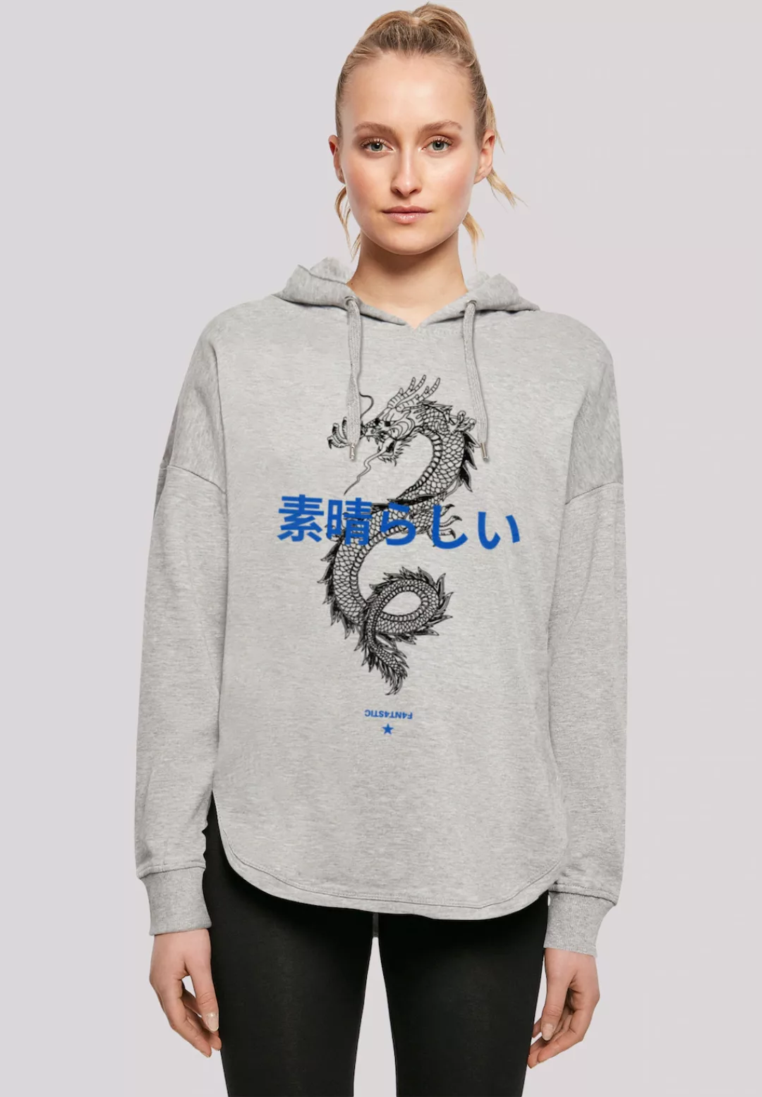 F4NT4STIC Kapuzenpullover "Drache Japan" günstig online kaufen