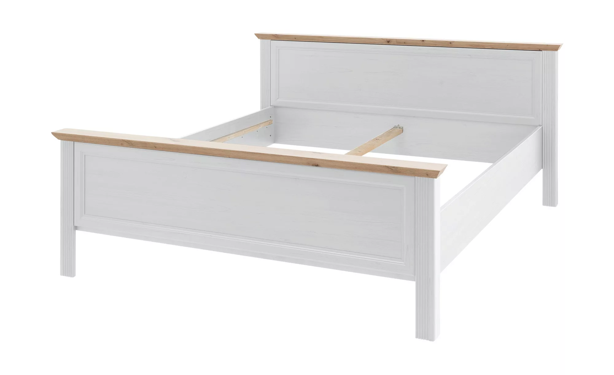 Doppelbett  Varese ¦ weiß ¦ Maße (cm): B: 205 H: 98 Betten > Komfortbetten günstig online kaufen