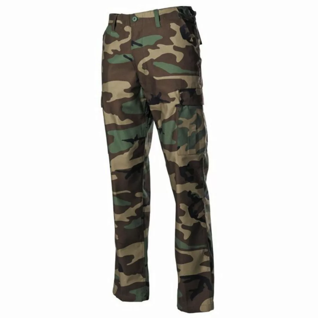 MFH Outdoorhose US Kampfhose, BDU, woodland 4XL günstig online kaufen