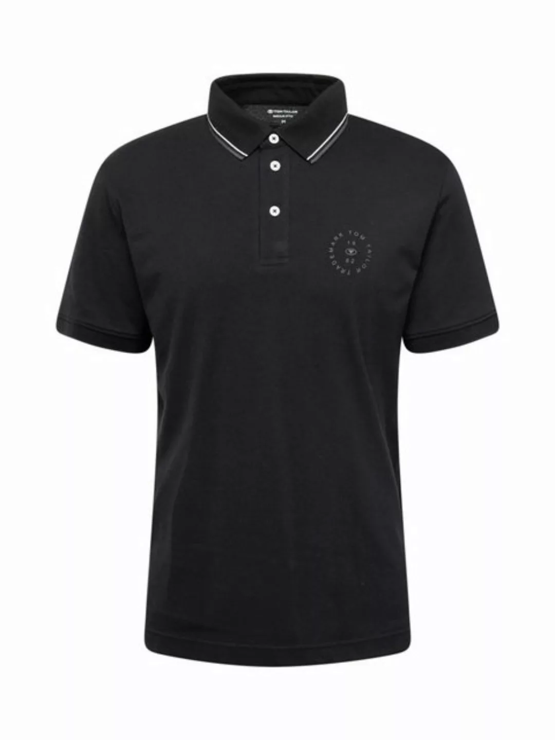 TOM TAILOR Poloshirt mit Logo Print günstig online kaufen