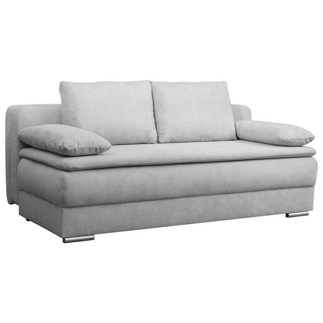 Schlafsofa Lozan schwarz B/H/T/L: ca. 230x49x86x84 cm günstig online kaufen