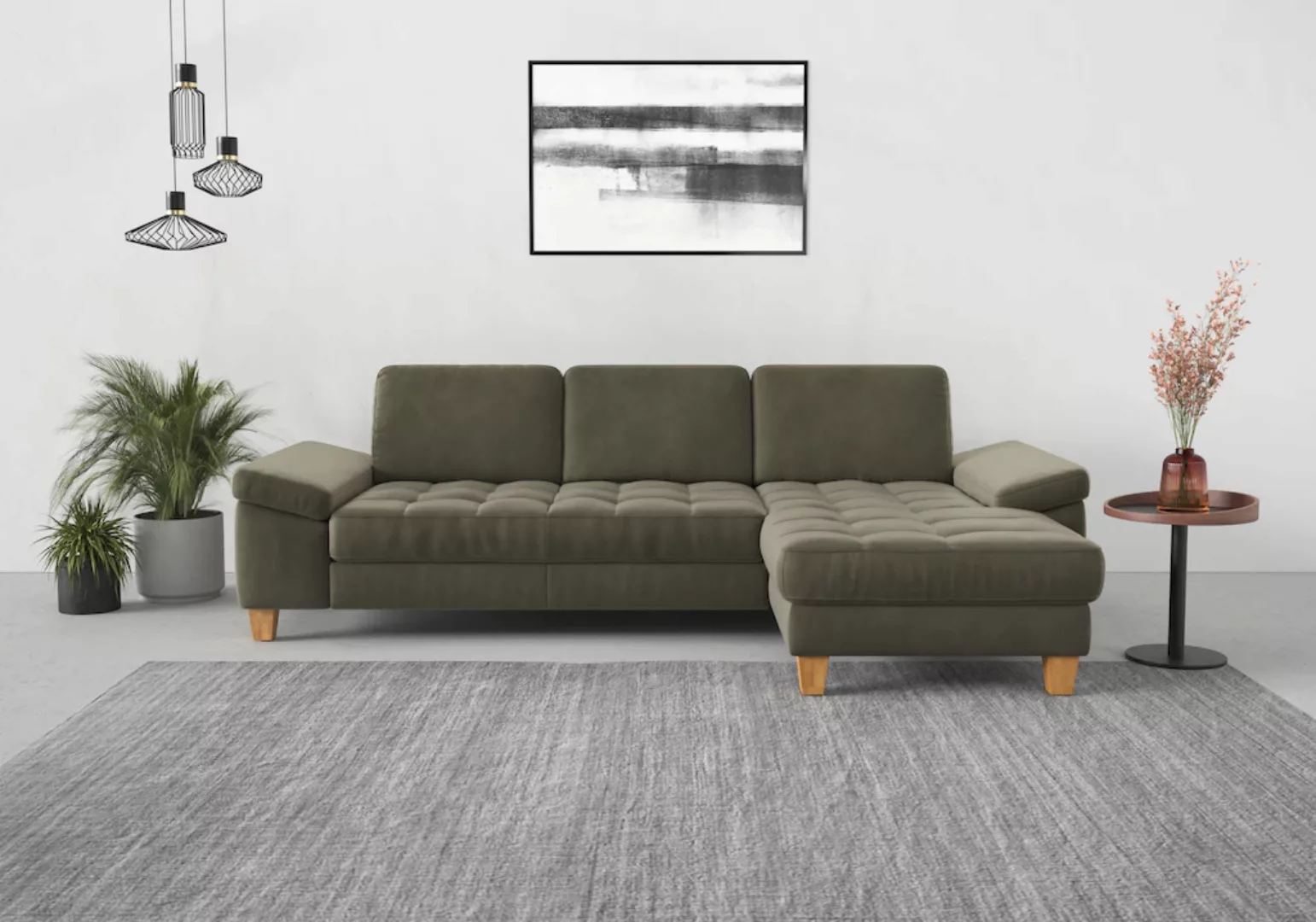 sit&more Ecksofa "Westham L-Form", mit Recamiere, mit oder ohne Bettfunktio günstig online kaufen