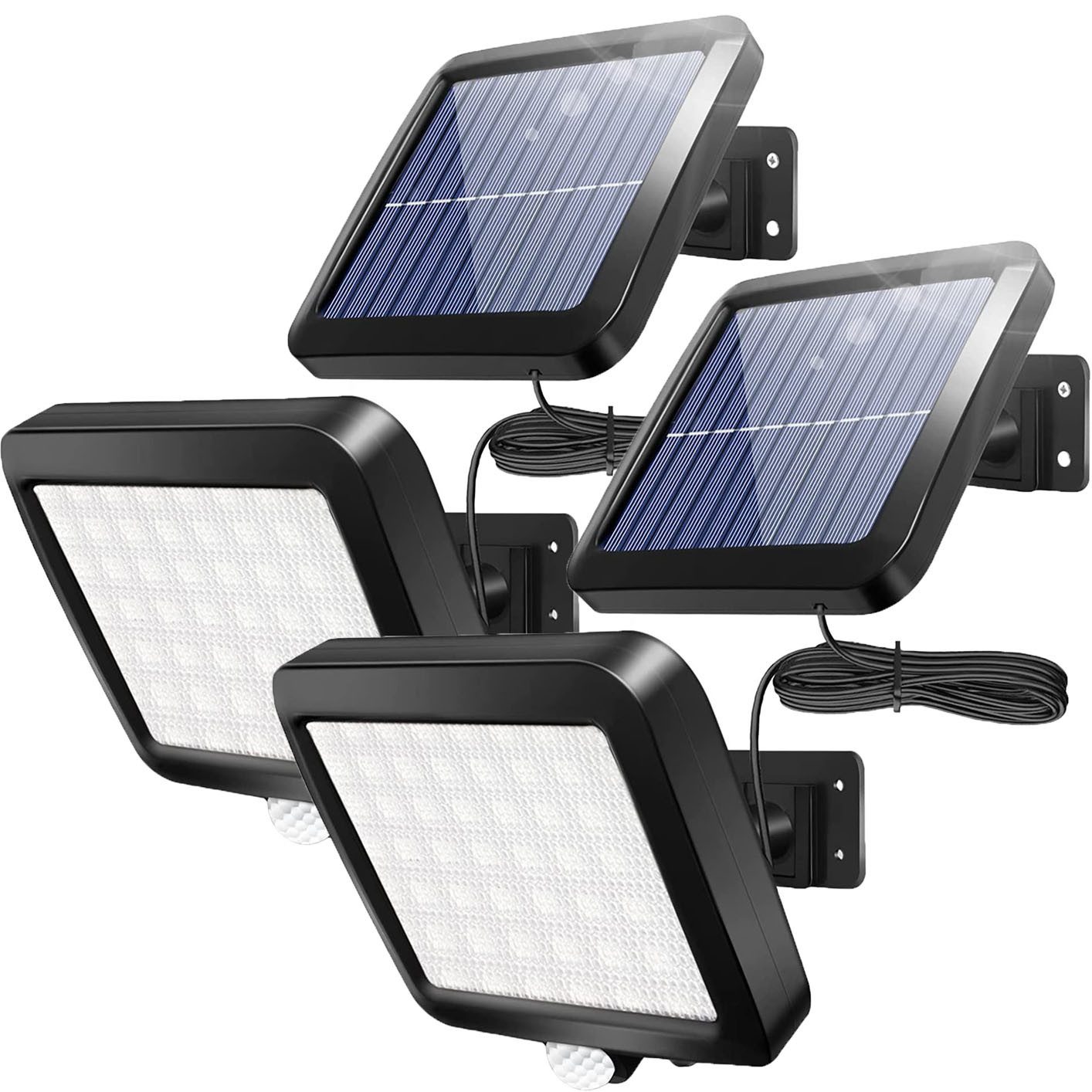SURFOU LED Solarleuchte Gartenstrahler Solarlampen LED günstig online kaufen