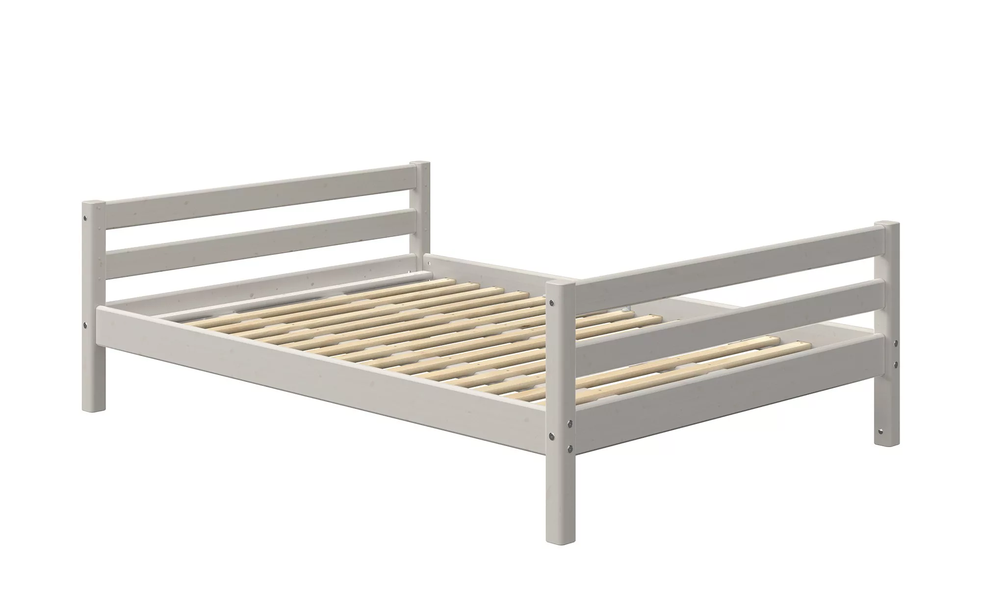 FLEXA Bett 140x200 - grau - Kiefer Flexa Classic ¦ grau ¦ Maße (cm): B: 150 günstig online kaufen