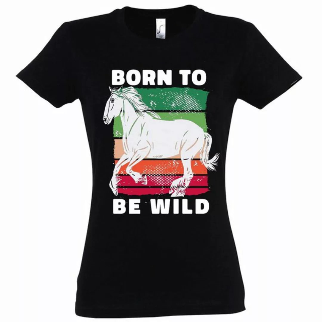 Youth Designz T-Shirt Born To Be Wild Damen Shirt mit trendigem Frontprint günstig online kaufen