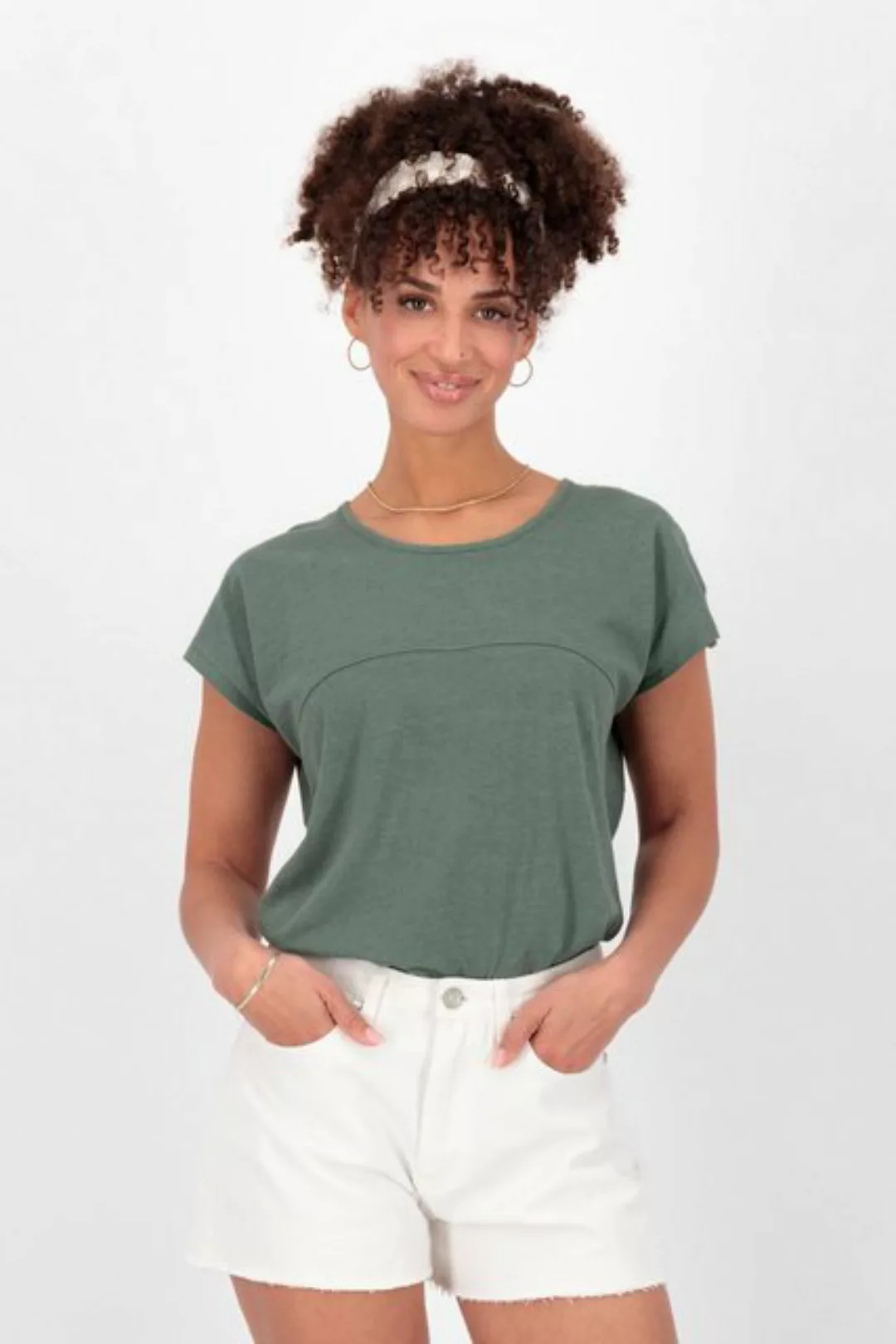 Alife & Kickin Rundhalsshirt ClarettaAK A Shirt Damen Kurzarmshirt, T-Shirt günstig online kaufen