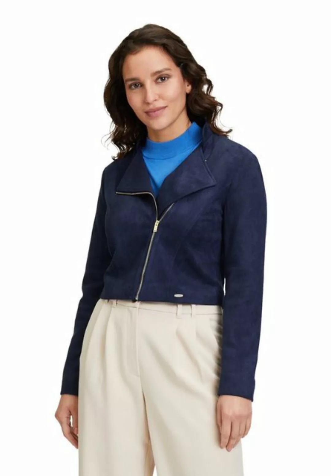 Betty&Co Jackenblazer Blazerjacke Kurz 1/1 Arm günstig online kaufen