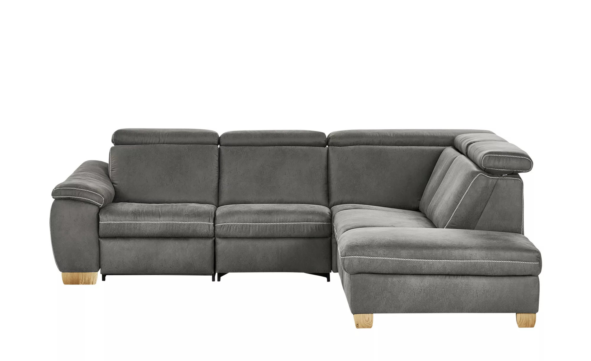 meinSofa Ecksofa  Litos - grau - Polstermöbel > Sofas > Ecksofas - Möbel Kr günstig online kaufen