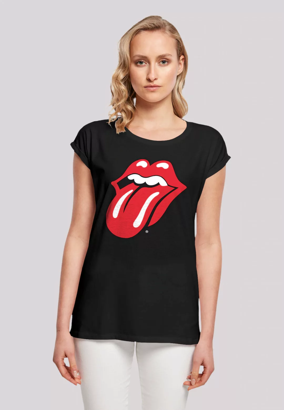 F4NT4STIC T-Shirt "The Rolling Stones Zunge", Premium Qualität günstig online kaufen