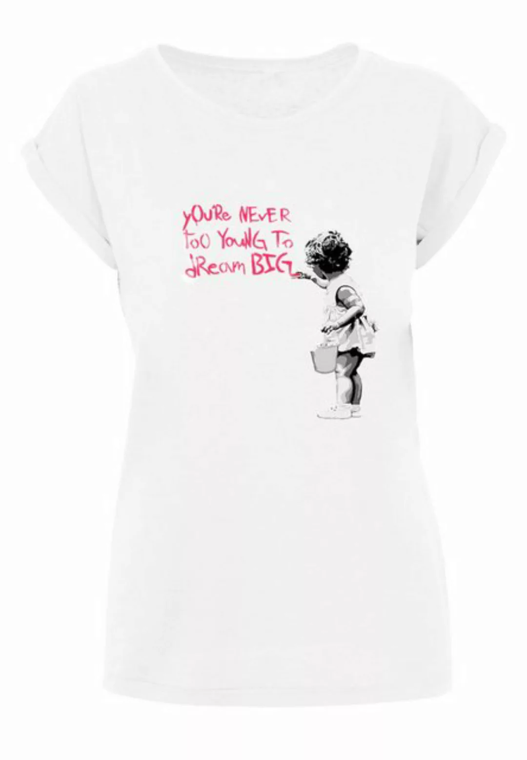 Merchcode T-Shirt Merchcode Damen Ladies Dream Big T-Shirt (1-tlg) günstig online kaufen