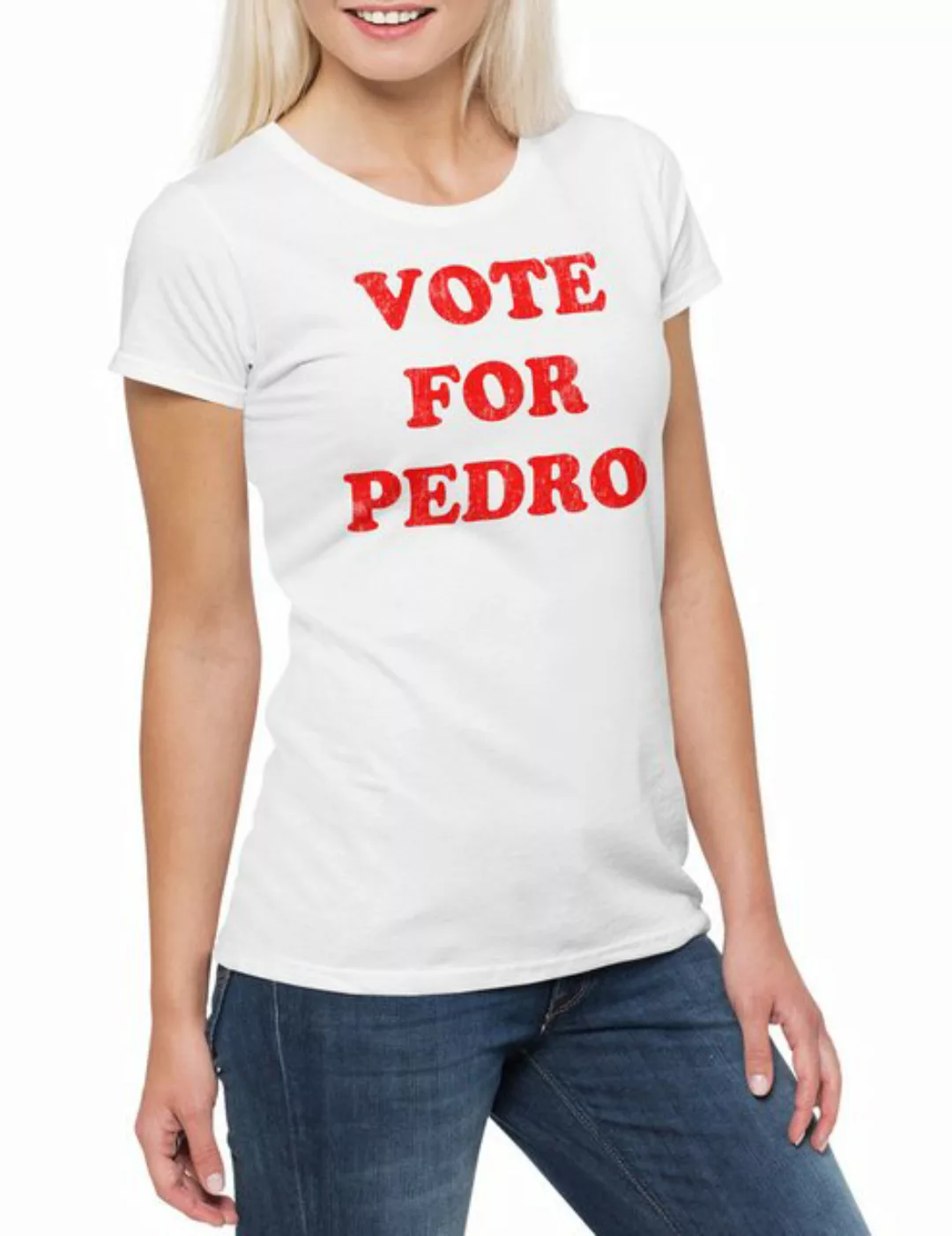 Urban Backwoods Print-Shirt Vote For Pedro Damen T-Shirt Napoleon President günstig online kaufen