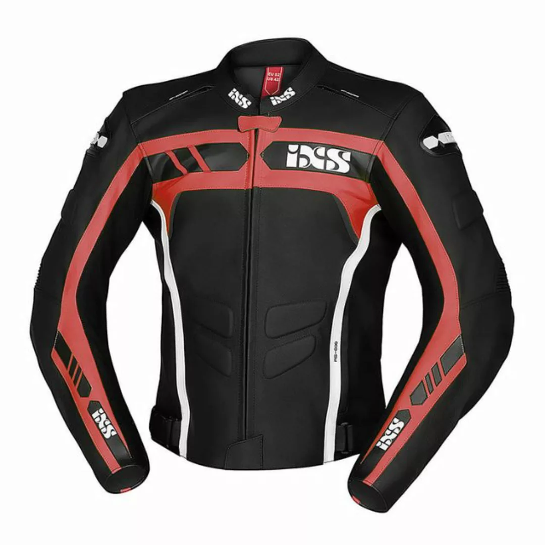 IXS Motorradjacke iXS Jacke Sport LD RS-600 1.0 schwarz-rot-weiss 48 - S günstig online kaufen