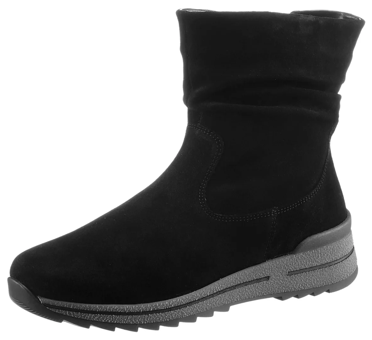 Ara Stiefelette "OSAKA", Boots mit gerafftem slouchy-Schaft, Komfortweite H günstig online kaufen