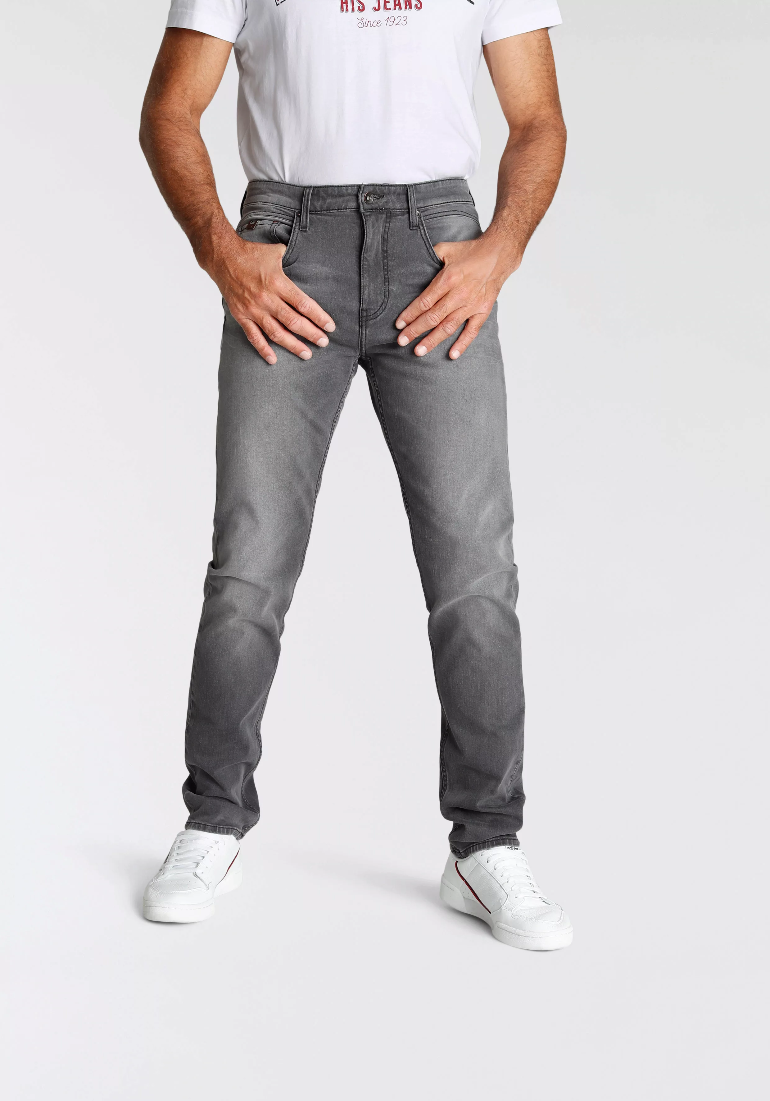 H.I.S Tapered-fit-Jeans CIAN Ökologische, wassersparende Produktion durch O günstig online kaufen