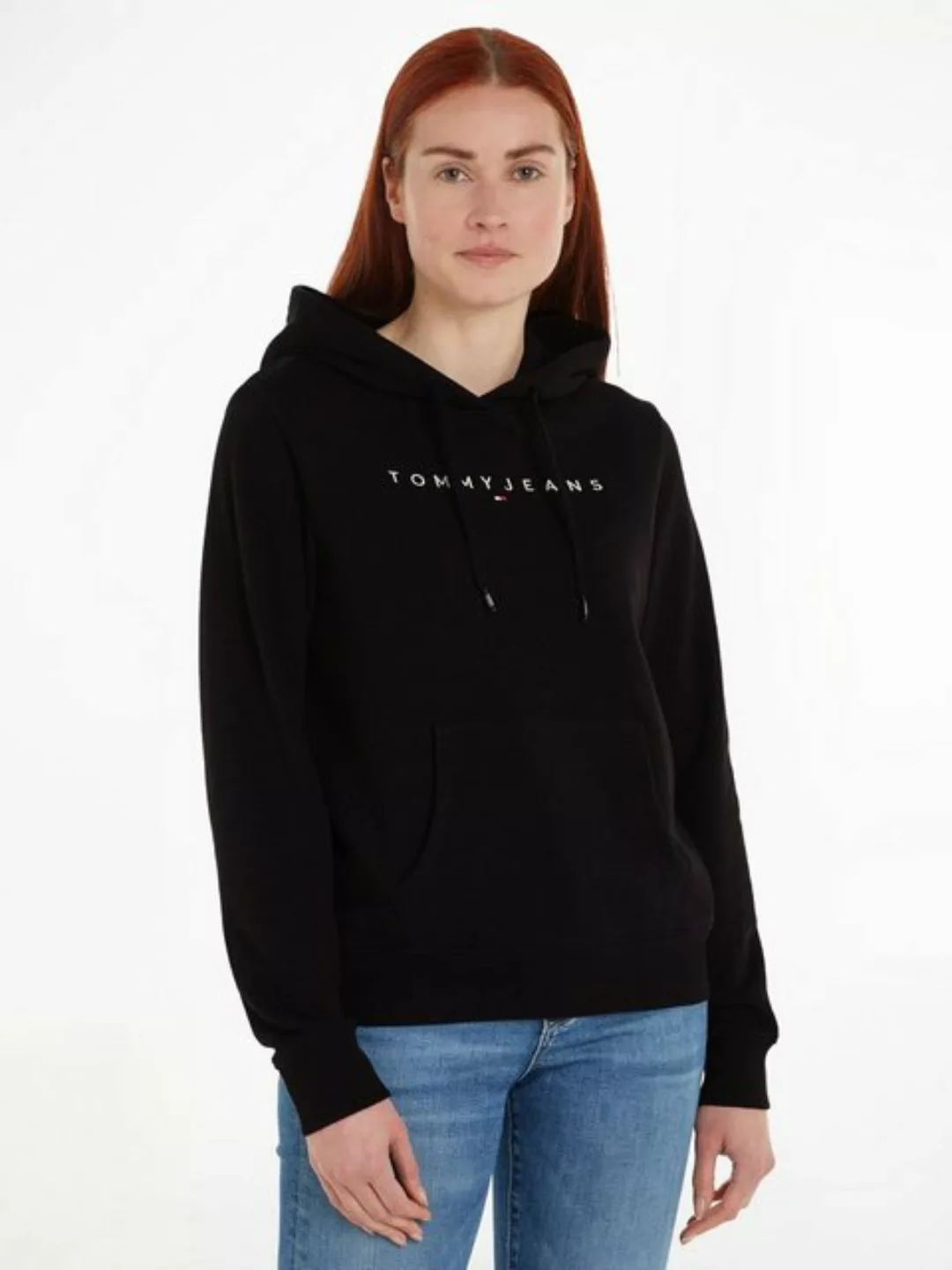 Tommy Jeans Kapuzensweatshirt mit Front-Logoschriftzug günstig online kaufen