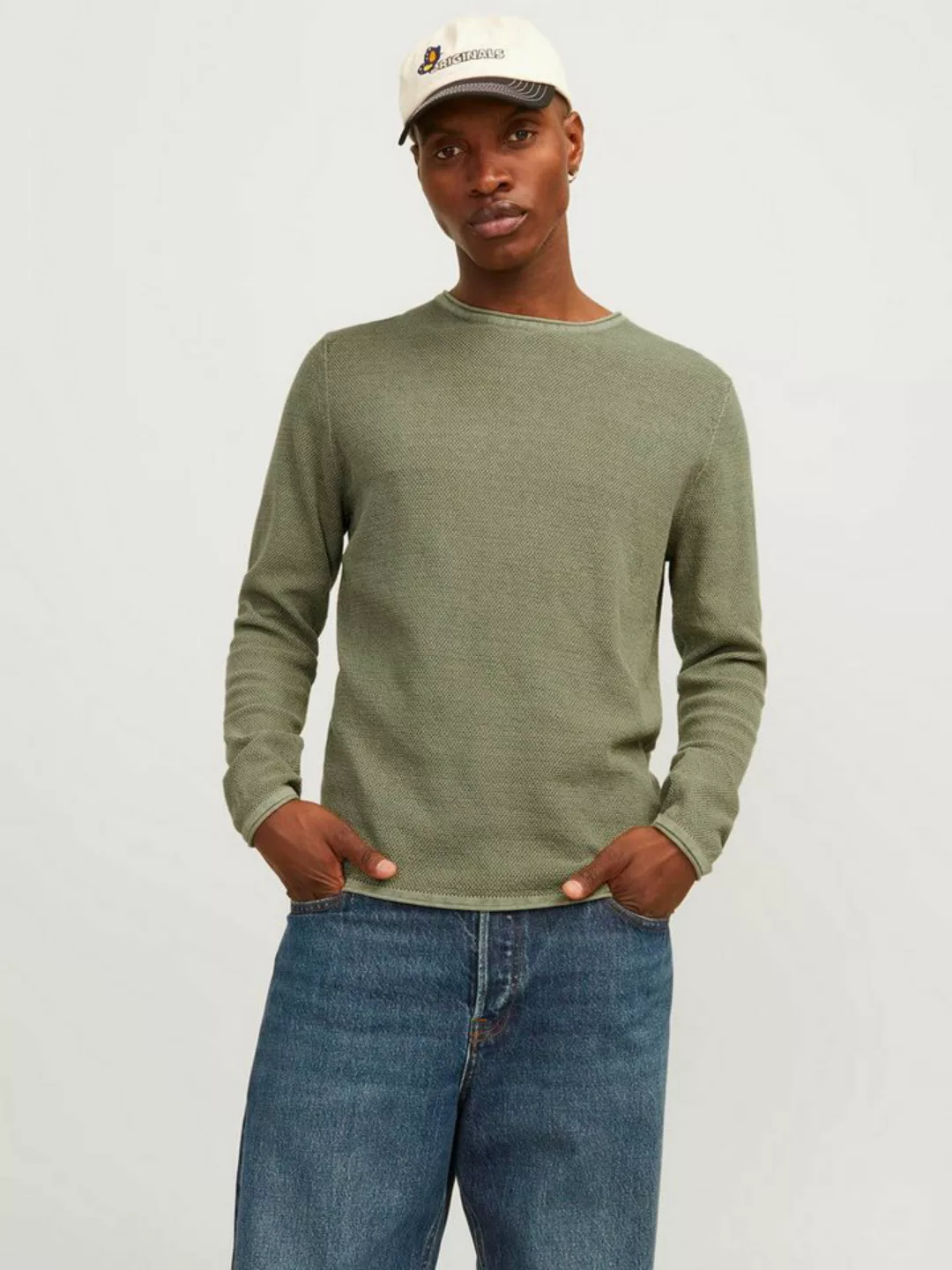 Jack & Jones Rundhalspullover JJDEAN KNIT CREW NECK günstig online kaufen