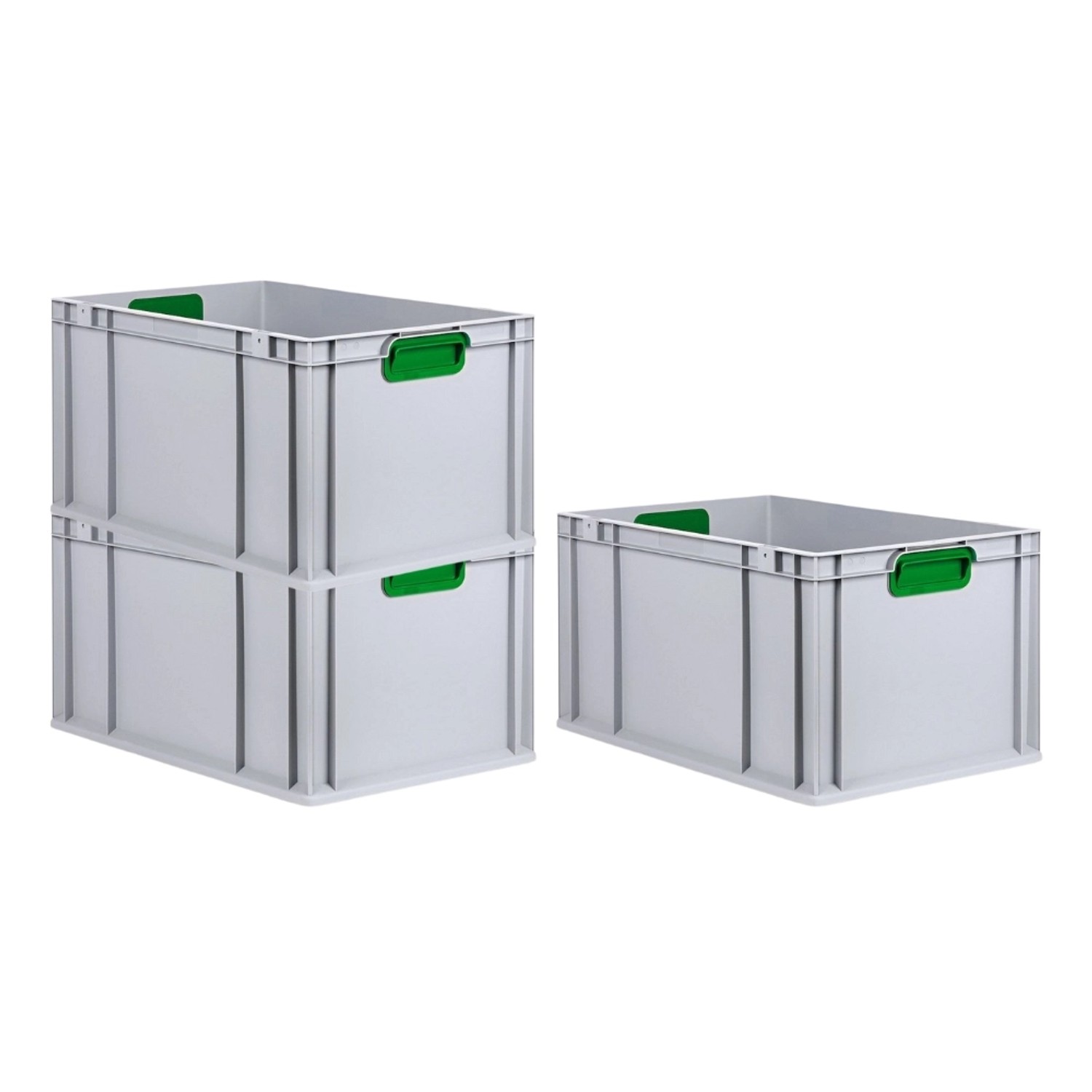 PROREGAL Spar Set 3x Eurobox Nextgen Color HxBxT 32 x 40 x 60 cm 65 Liter G günstig online kaufen