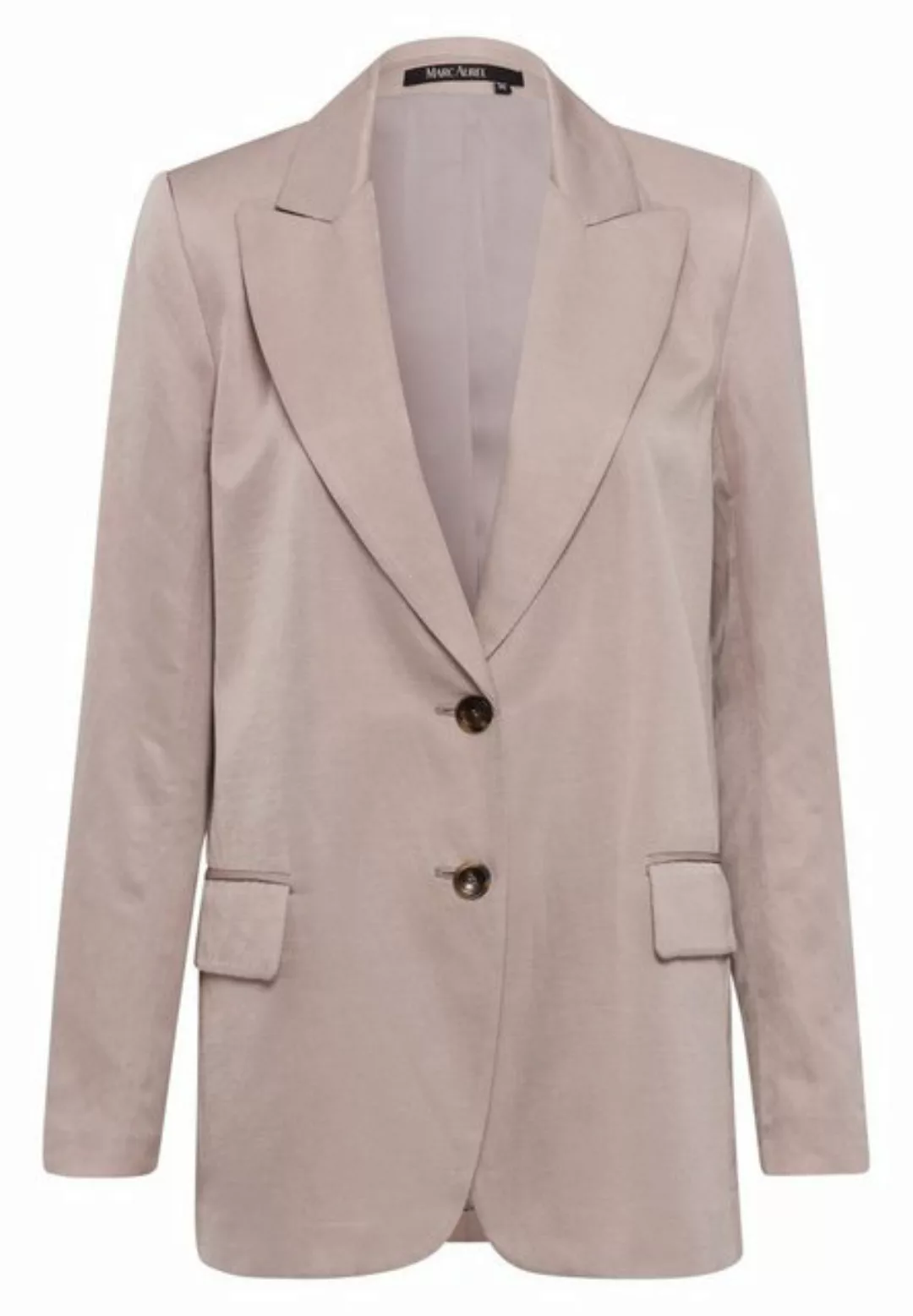 MARC AUREL Longblazer Blazer taupe günstig online kaufen