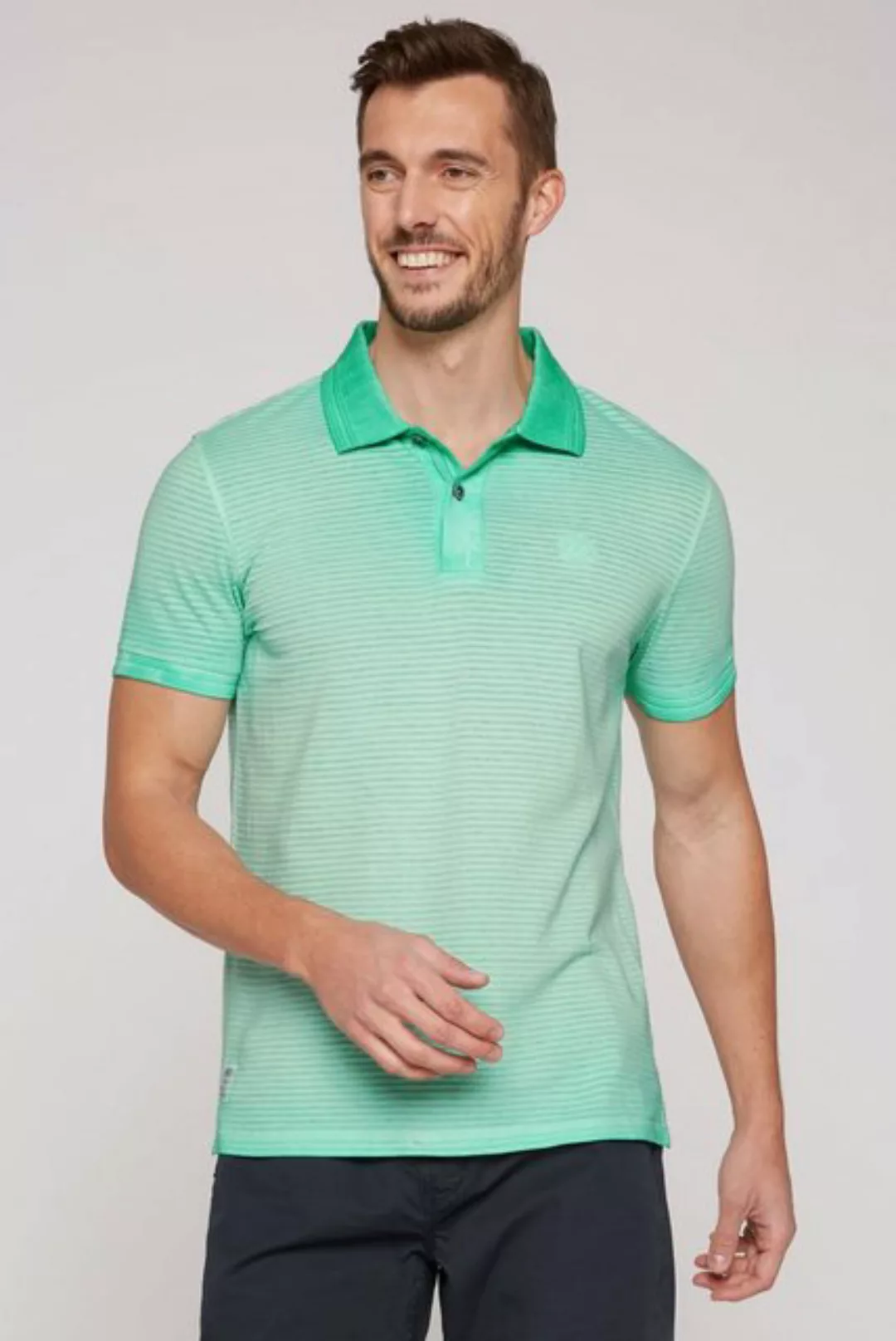 CAMP DAVID Poloshirt mit Stickerei günstig online kaufen