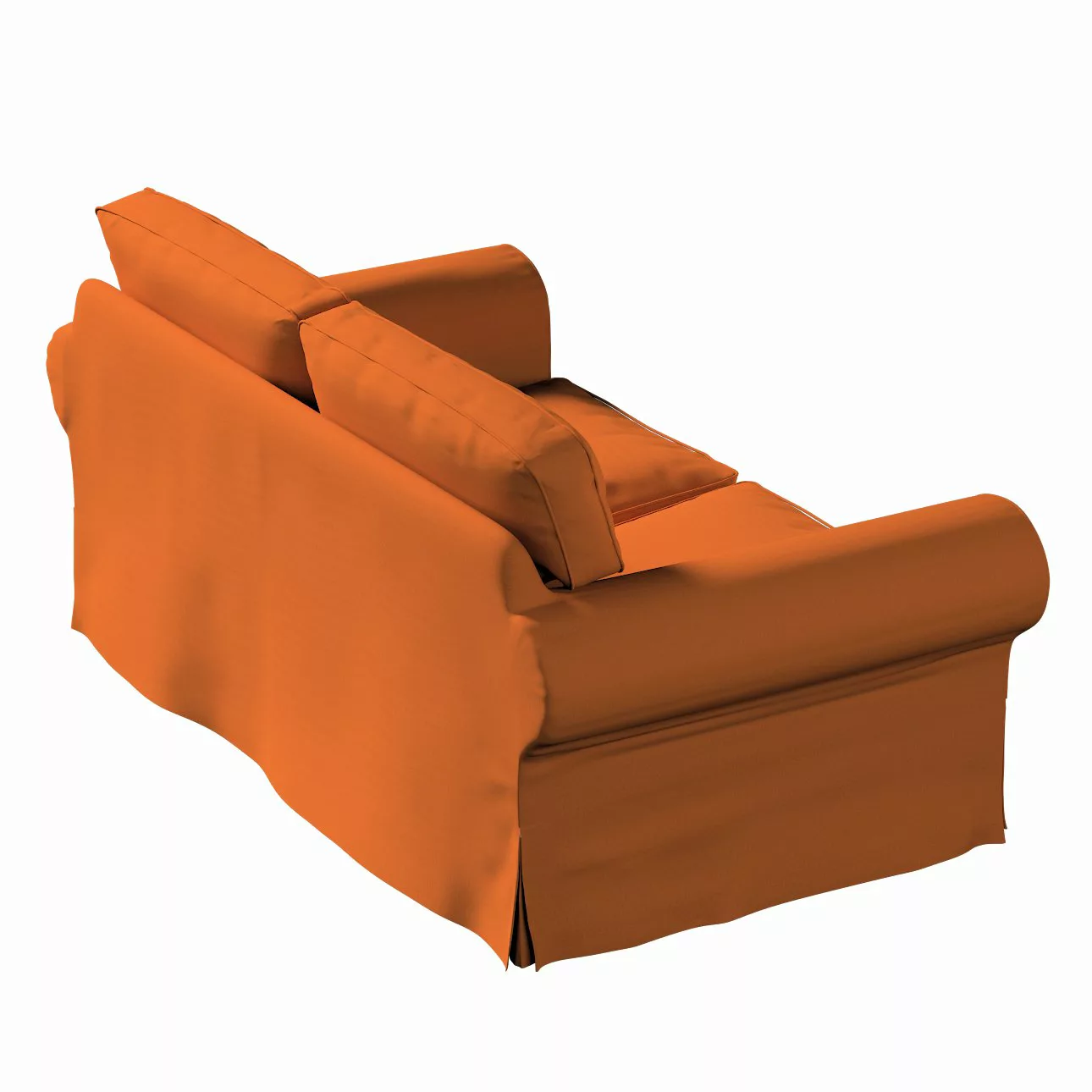 Bezug für Ektorp 2-Sitzer Schlafsofa NEUES Modell, Karamell, Sofabezug für günstig online kaufen