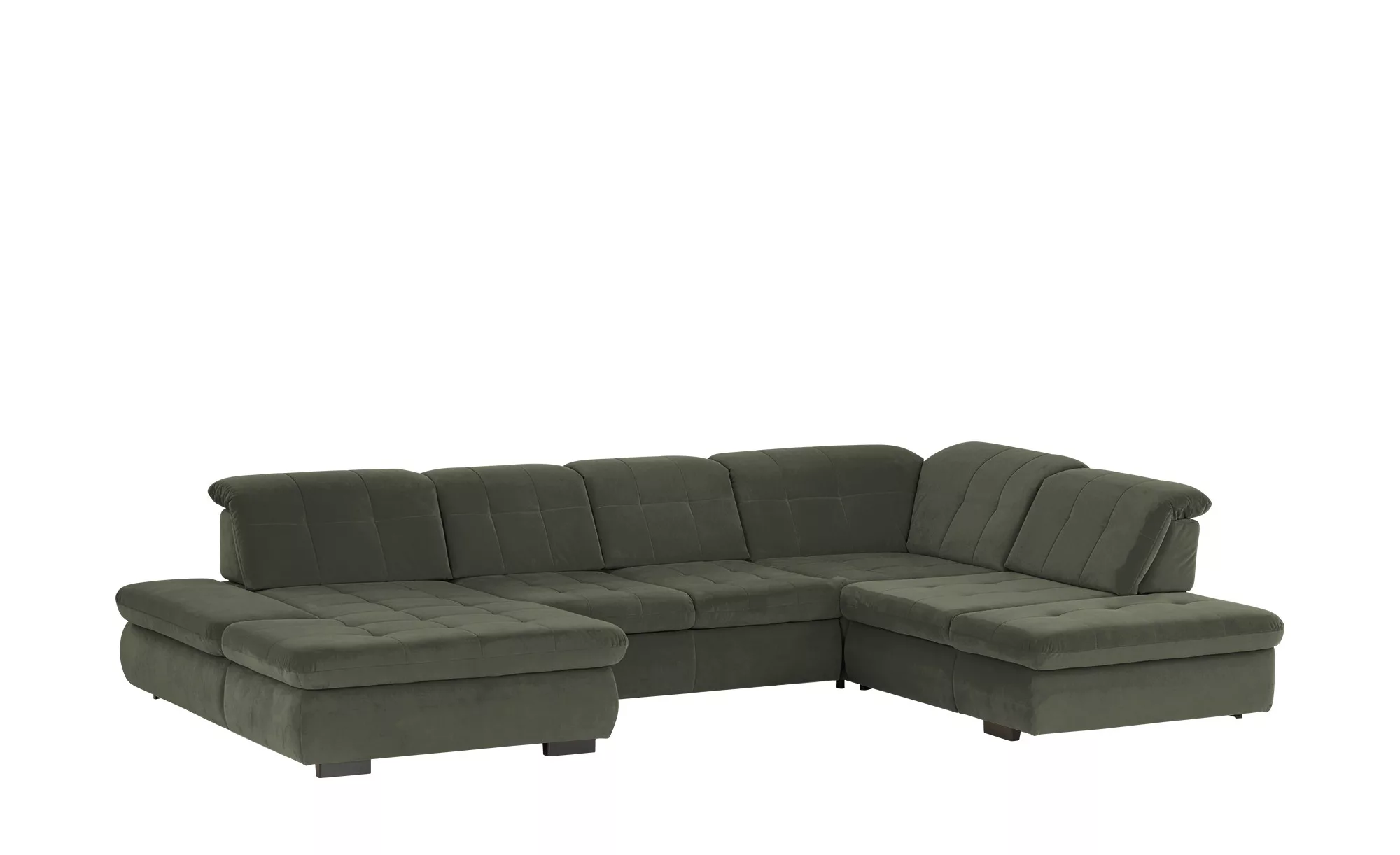 Lounge Collection Wohnlandschaft  Spencer ¦ grün ¦ Maße (cm): B: 382 H: 102 günstig online kaufen