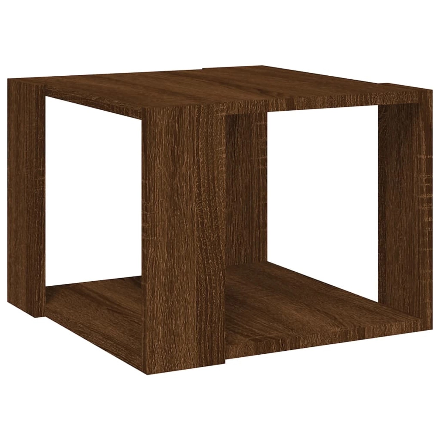 vidaXL Couchtisch Braun Eichen-Optik 40x40x30 cm Holzwerkstoff günstig online kaufen