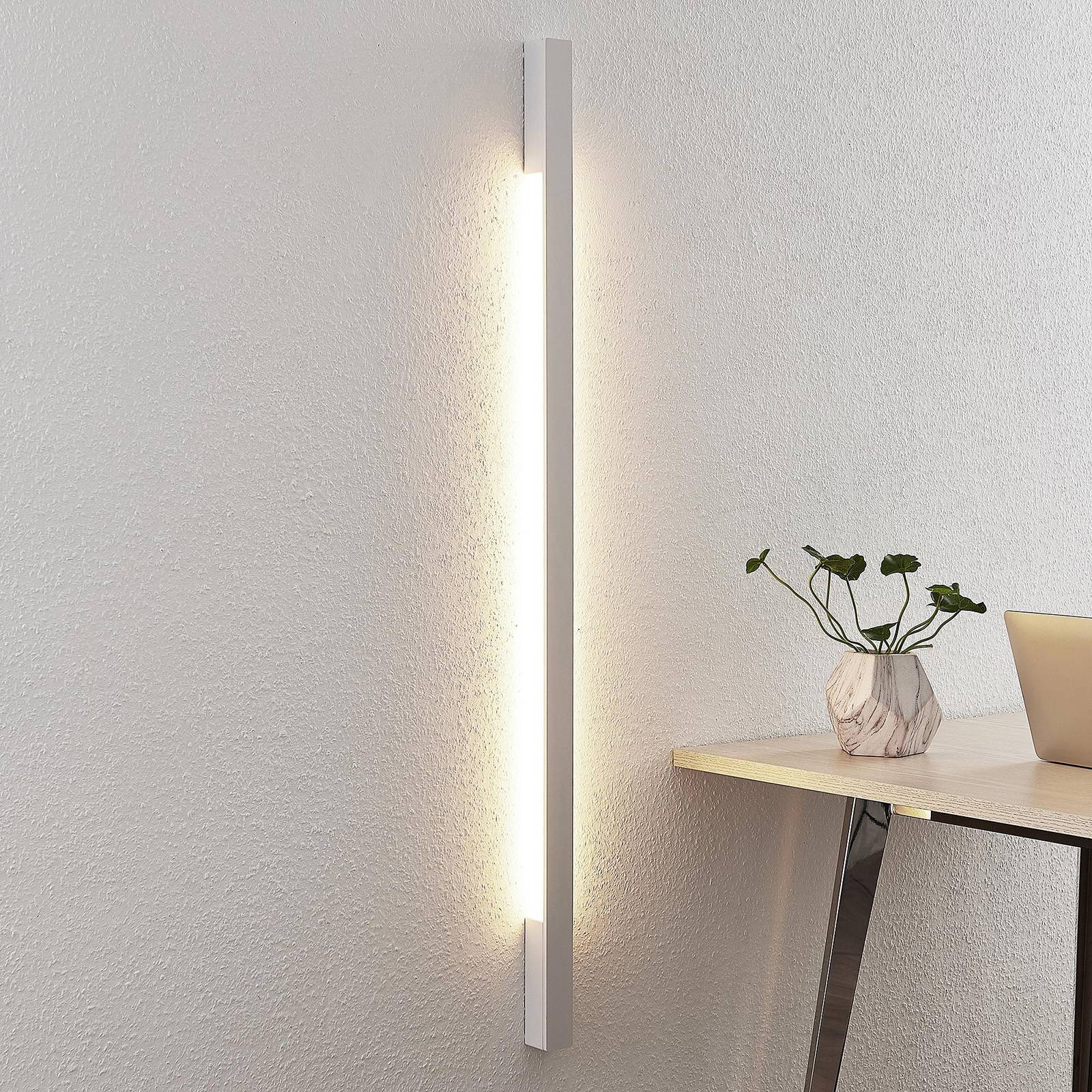 Arcchio Ivano LED-Wandleuchte, 130 cm, weiß günstig online kaufen