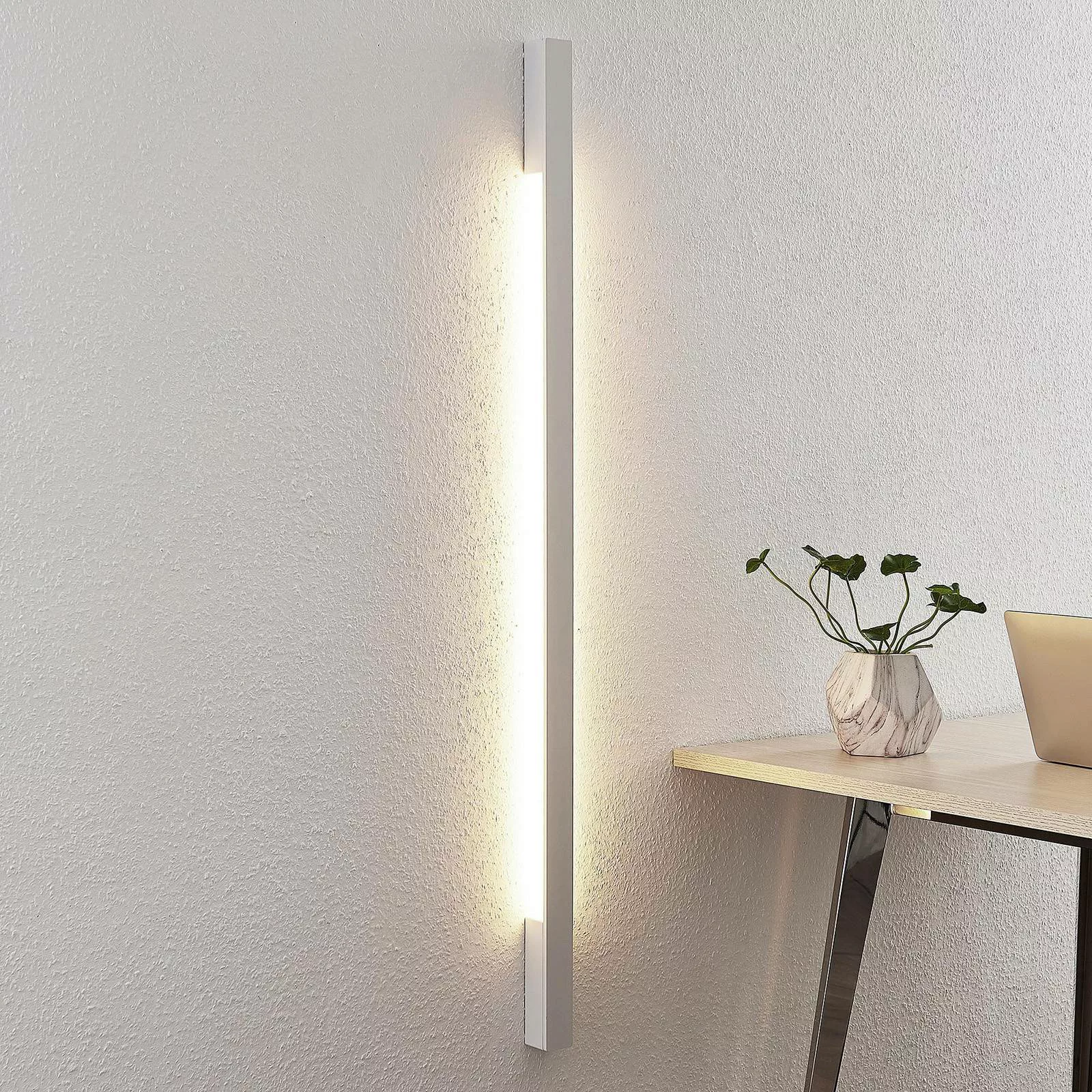 Arcchio Ivano LED-Wandleuchte, 130 cm, weiß günstig online kaufen