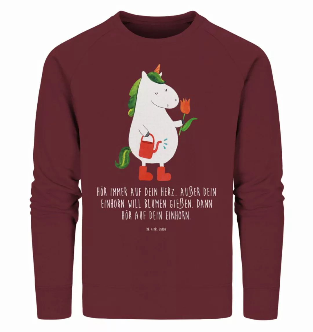 Mr. & Mrs. Panda Longpullover Einhorn Gärtner Größe XS - Burgundy - Geschen günstig online kaufen