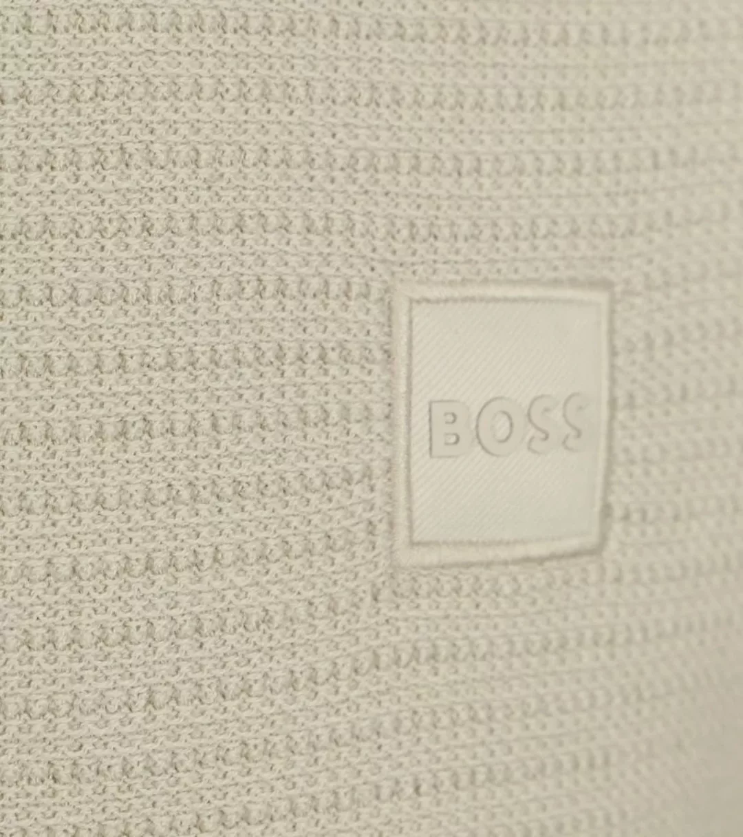 BOSS ORANGE Strickpullover "Anion", mit Label-Kontraststreifen innen am Aus günstig online kaufen