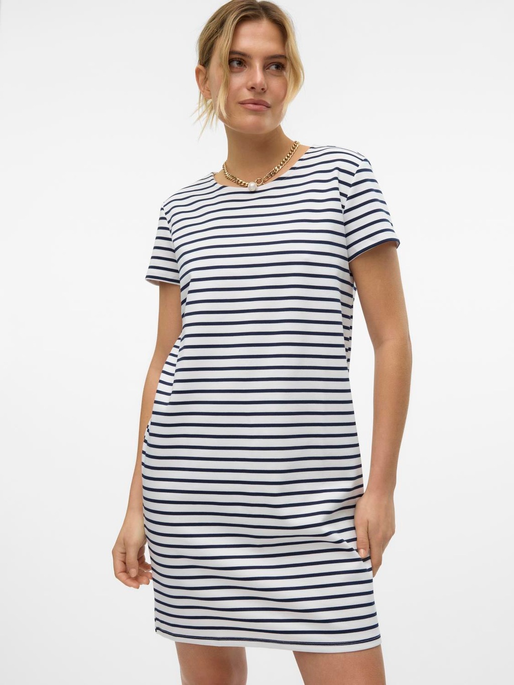 Vero Moda Minikleid "VMABBY SS SHORT ZIP DRESS JRS NOOS" günstig online kaufen