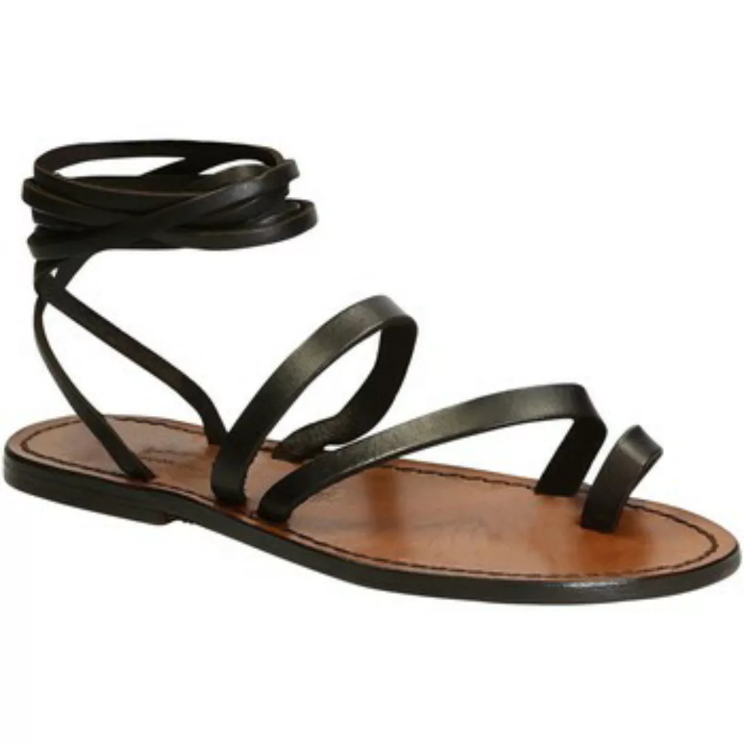 Gianluca - L'artigiano Del Cuoio  Sandalen 513 D MORO CUOIO günstig online kaufen