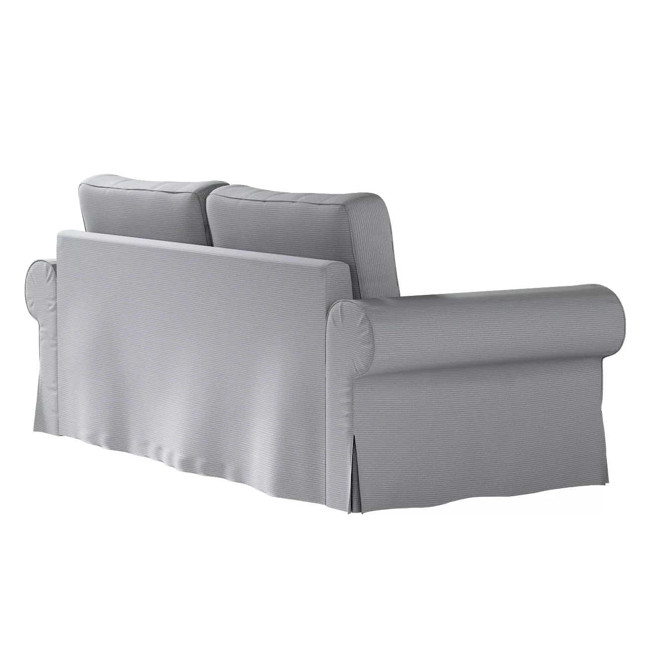 Bezug für Backabro 3-Sitzer Sofa ausklappbar, hellgrau, Bezug für Backabro günstig online kaufen