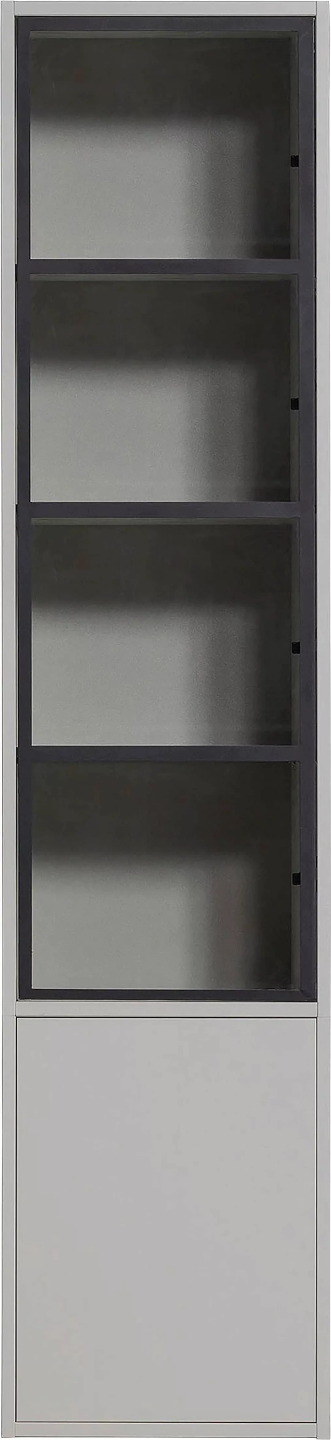 WOOOD Vitrine "Basic", mit zwei Türen, H 230 cm x B 52,5 cm günstig online kaufen