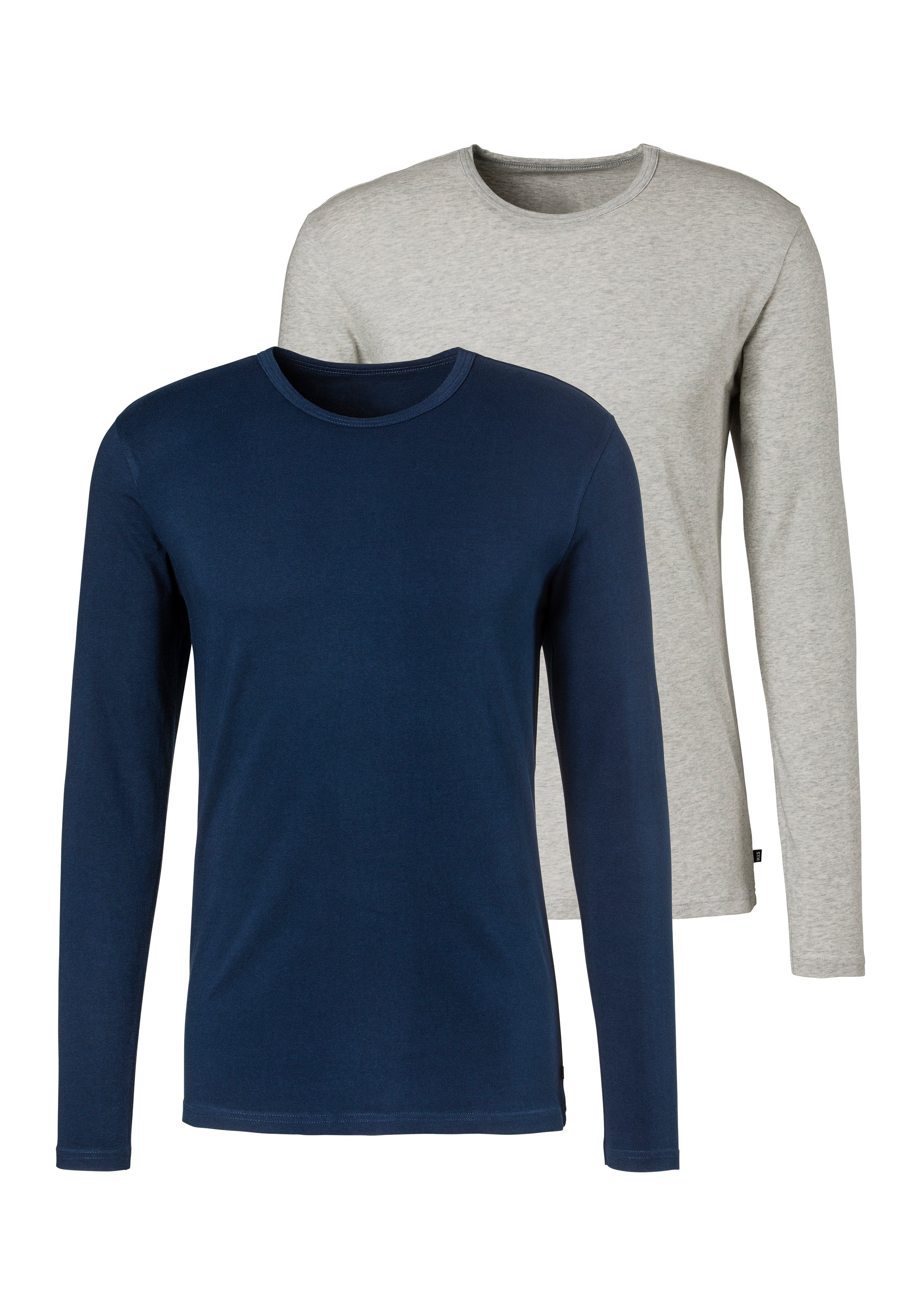H.I.S Langarmshirt, (Packung, 2er-Pack), Doppelpack Unterziehshirt aus Baum günstig online kaufen