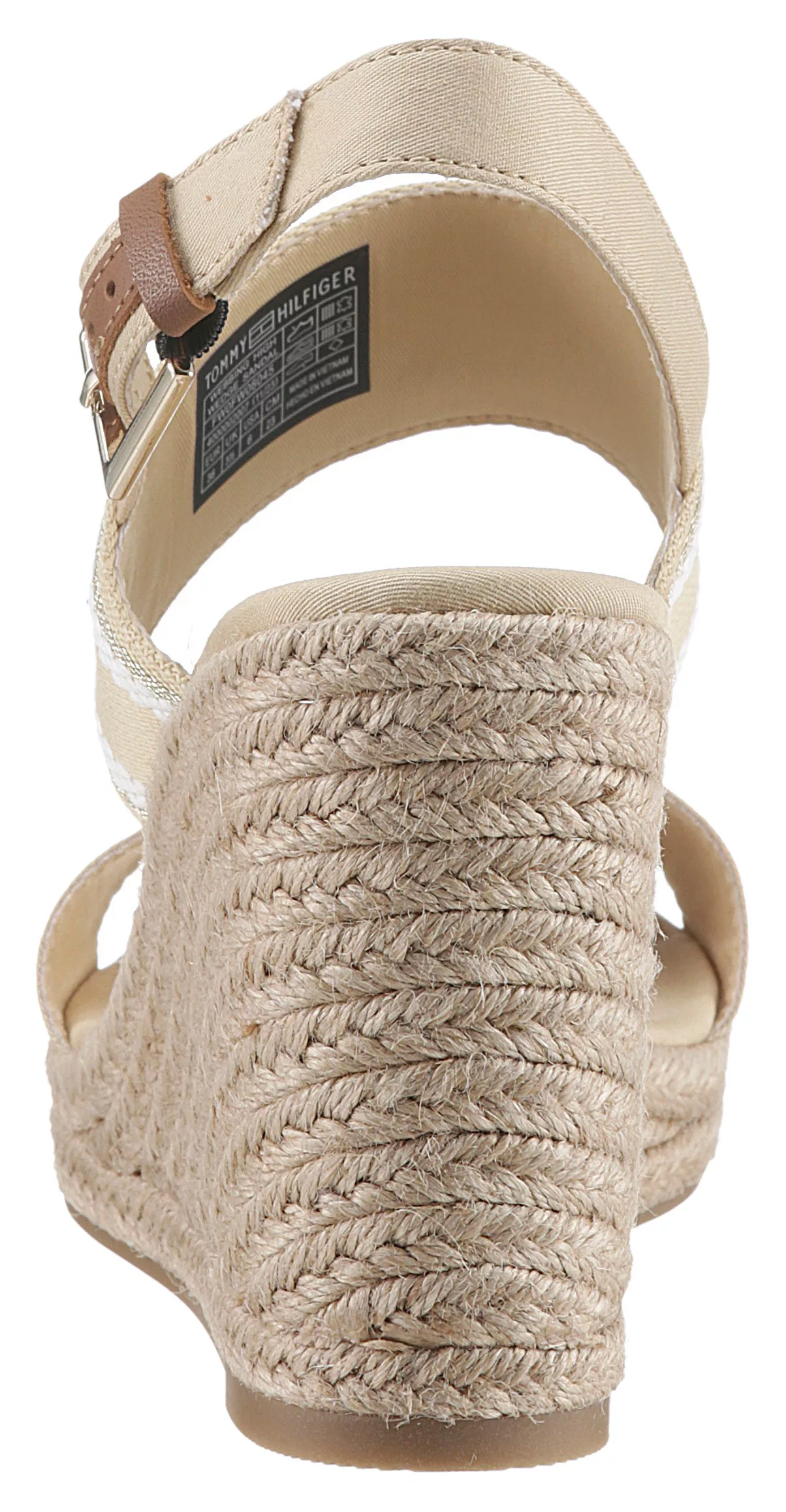 Tommy Hilfiger Keilsandalette "WEBBING HIGH WEDGE SANDAL", Sommerschuh, San günstig online kaufen